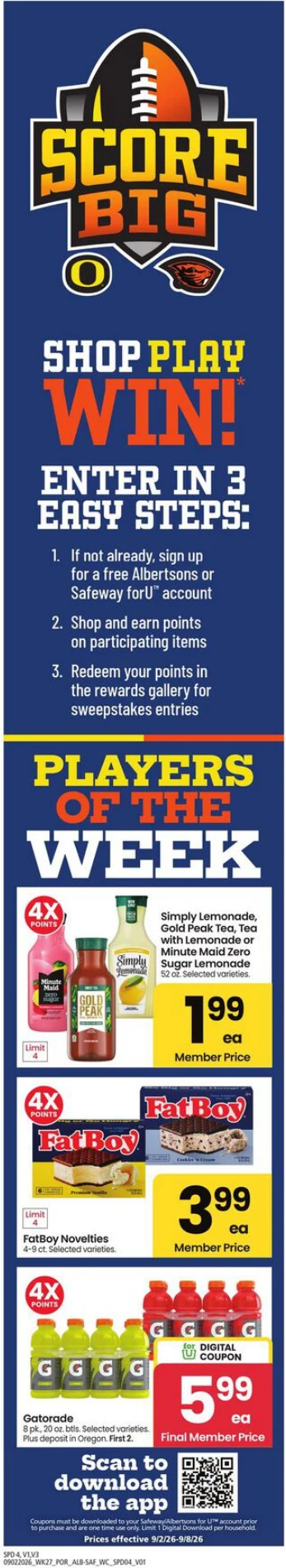Safeway Oregon Weekly Ad - Page 3