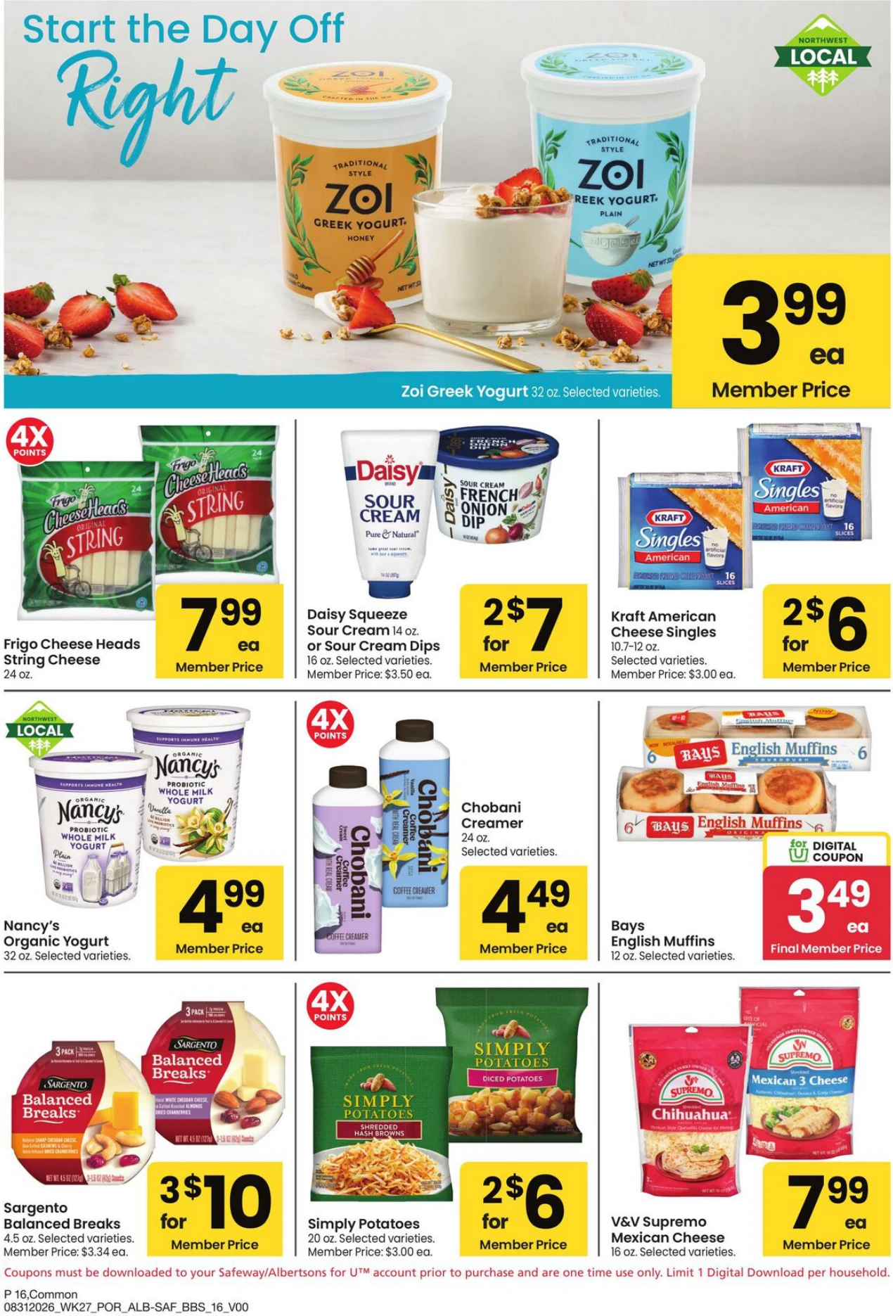Safeway Oregon Big Book of Savings - Page 16