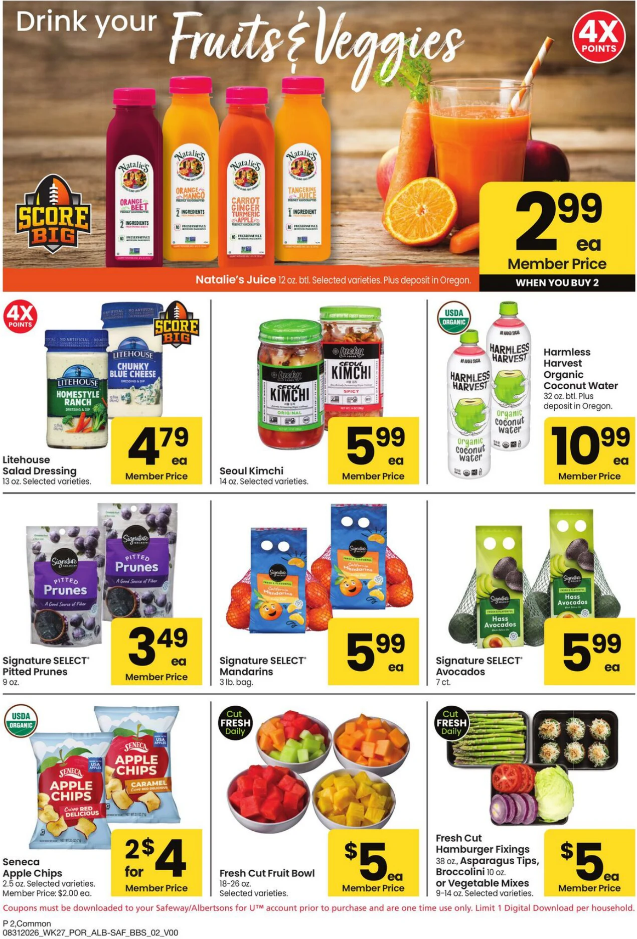 Safeway Oregon Big Book of Savings - Page 2