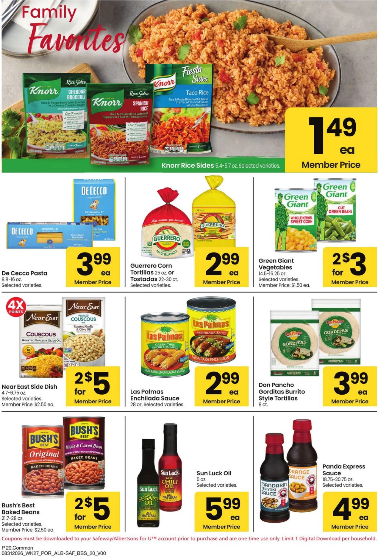 Safeway Oregon Big Book of Savings - Page 20