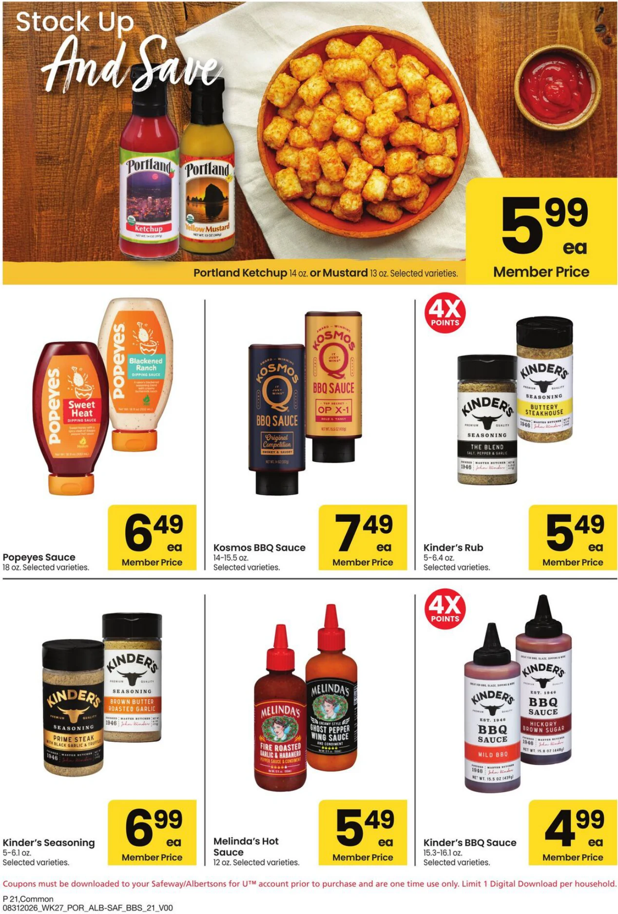 Safeway Oregon Big Book of Savings - Page 21