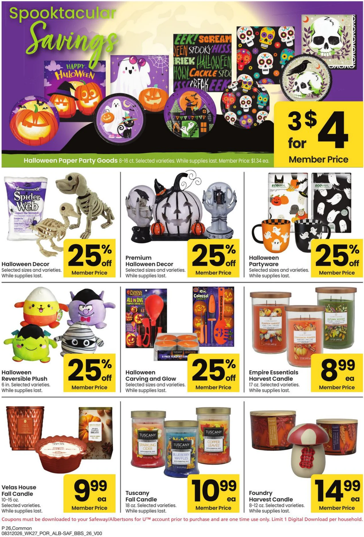 Safeway Oregon Big Book of Savings - Page 26