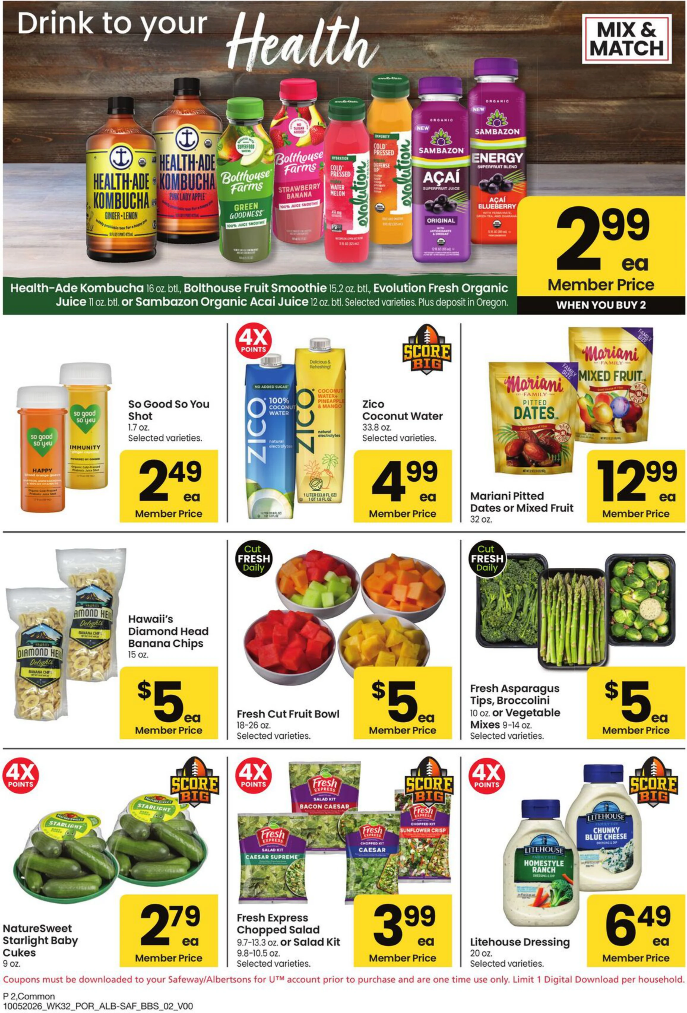 Safeway Oregon Big Book of Savings - Page 2
