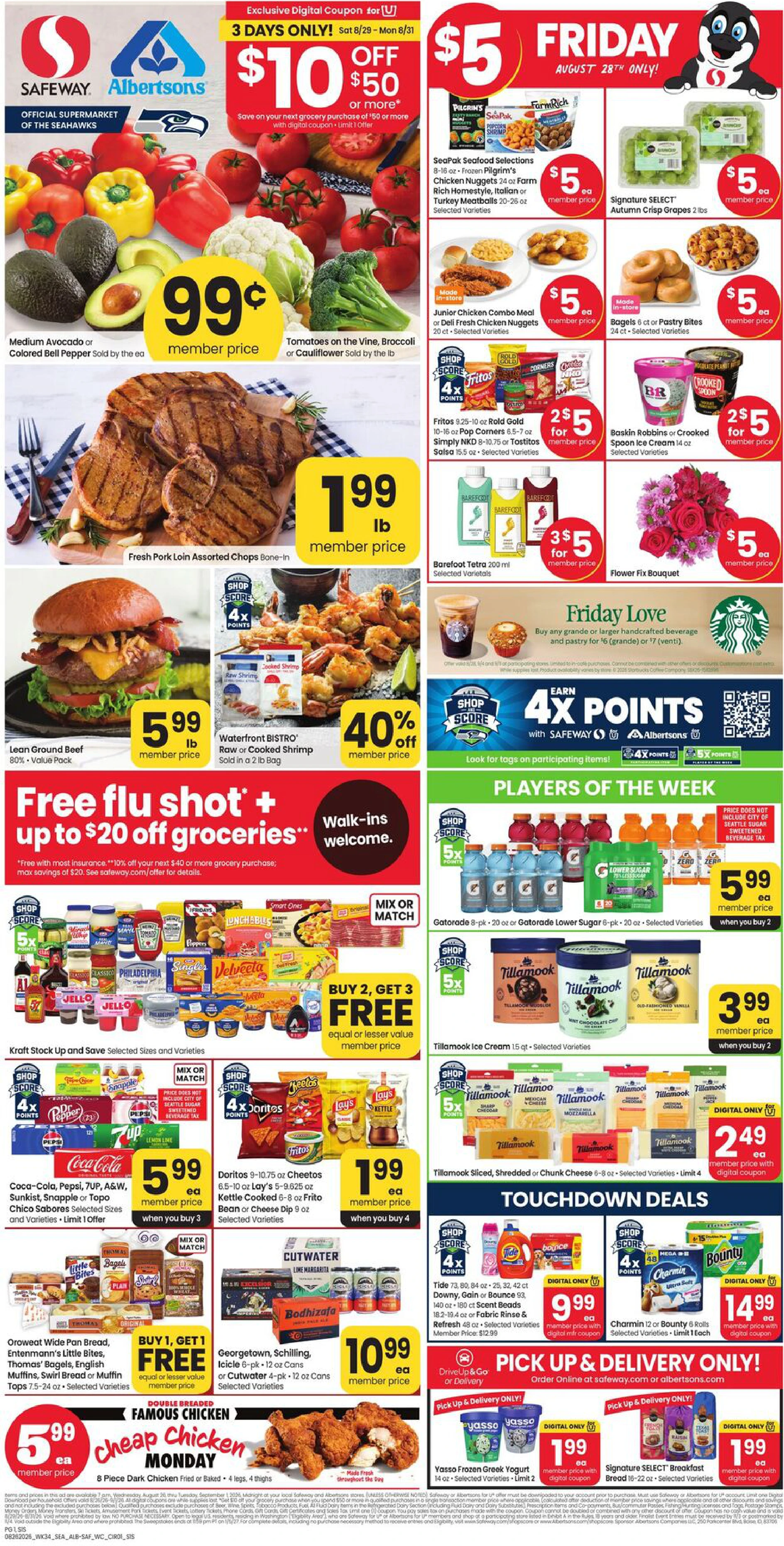 Safeway Washington Weekly Ad - Page 1