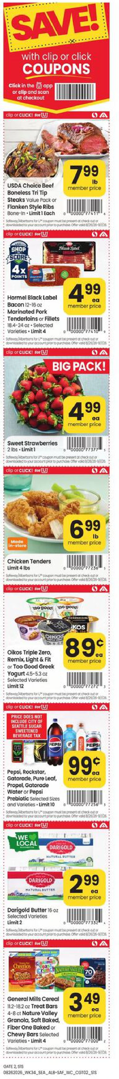 Safeway Washington Weekly Ad - Page 2