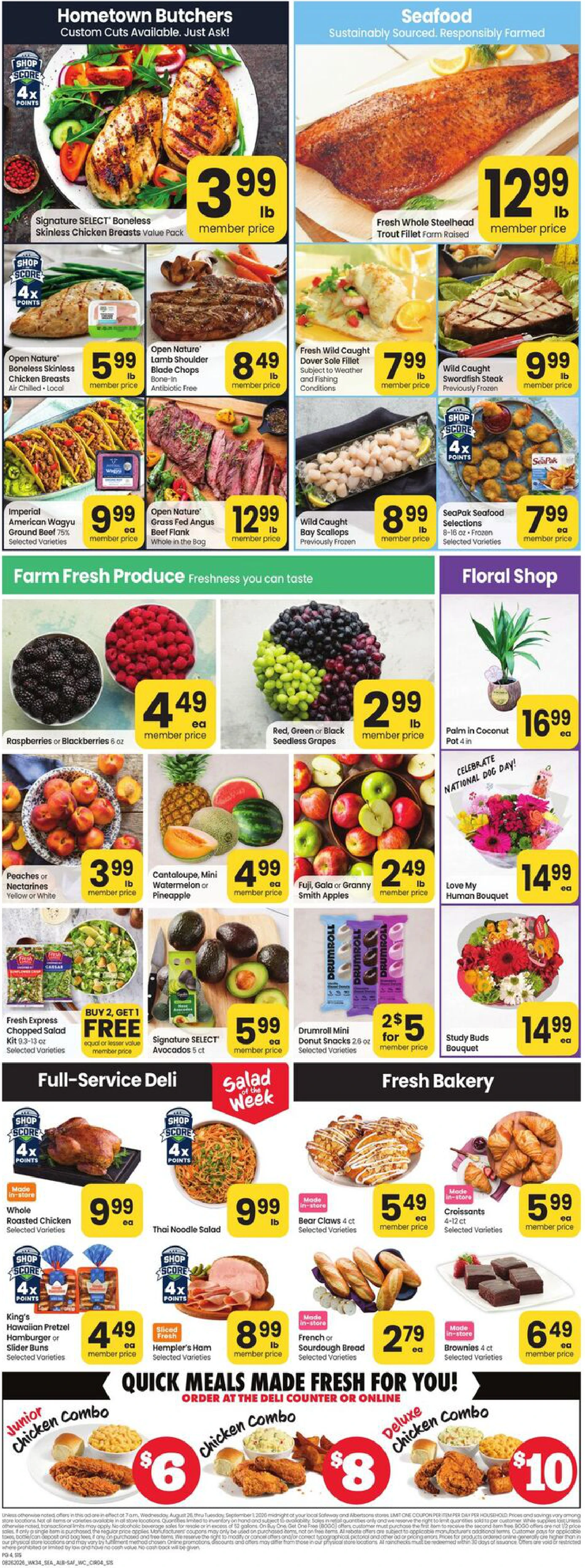 Safeway Washington Weekly Ad - Page 4