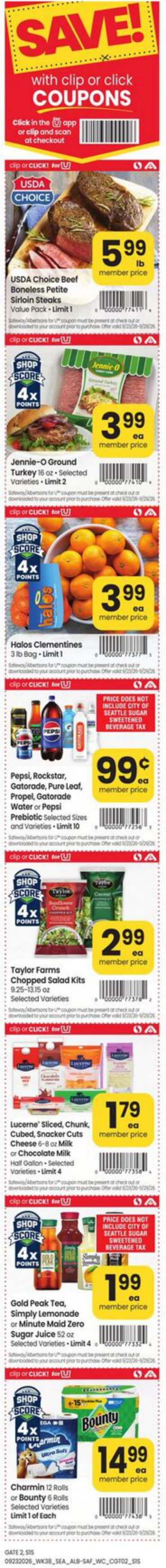 Safeway Washington Weekly Ad - Page 2