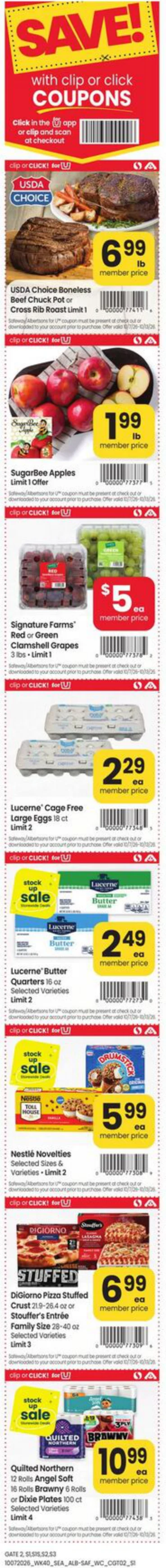 Safeway Washington Weekly Ad - Page 2