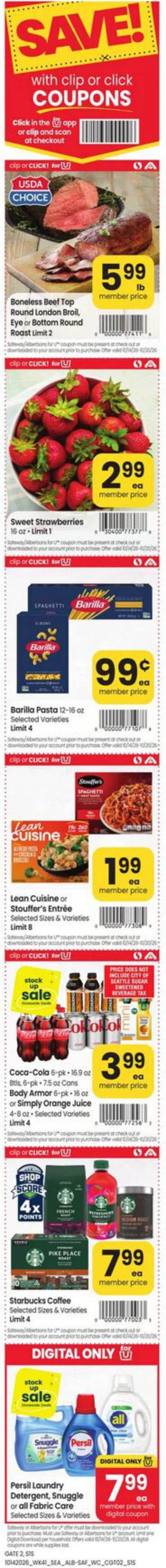 Safeway Washington Weekly Ad - Page 2