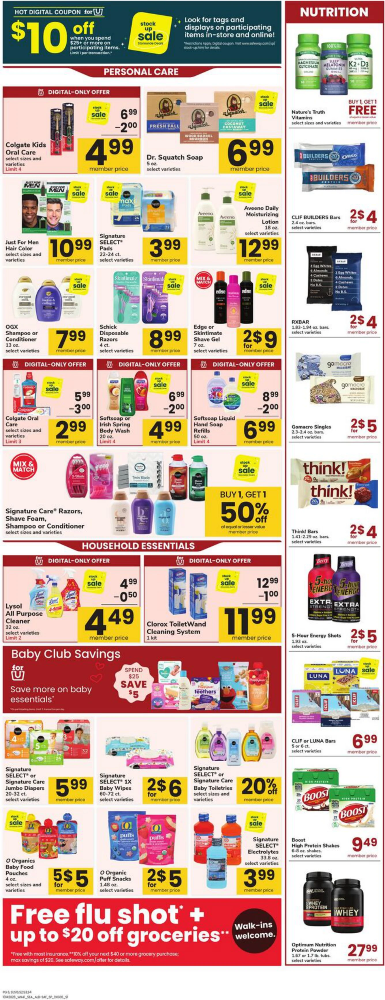 Safeway Washington Weekly Ad - Page 6