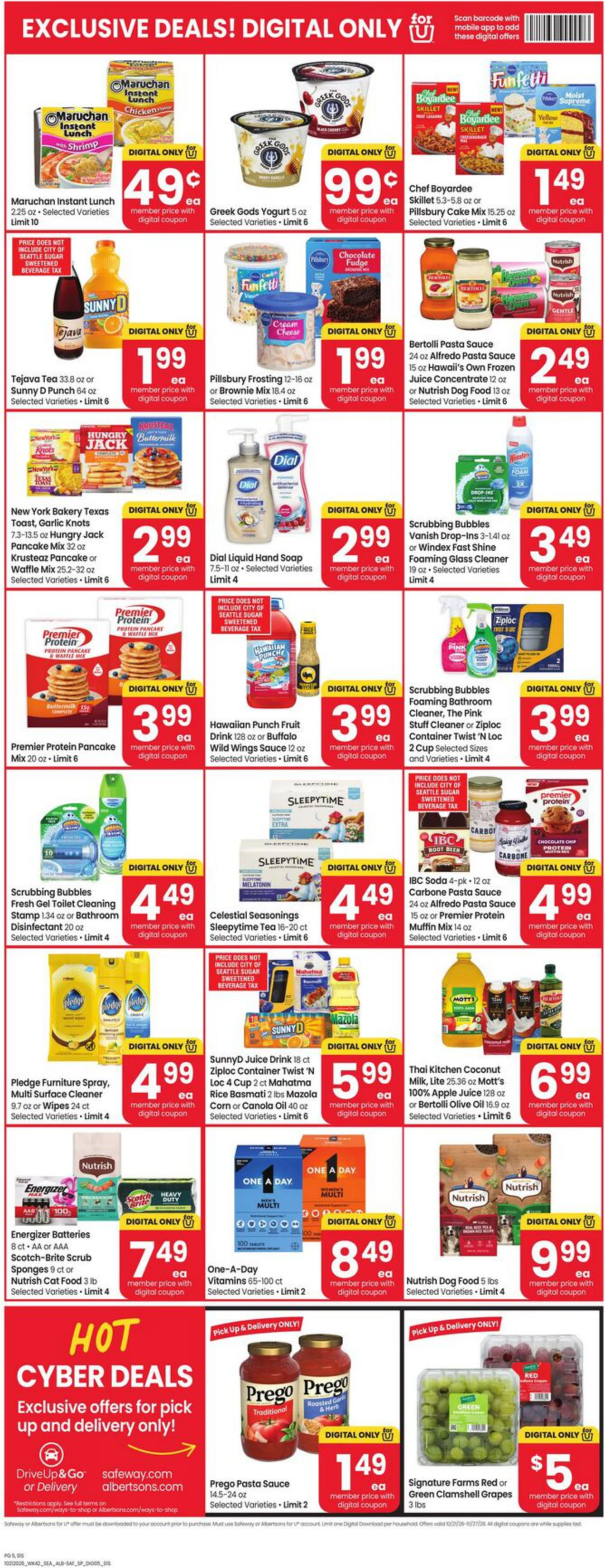 Safeway Washington Weekly Ad - Page 5