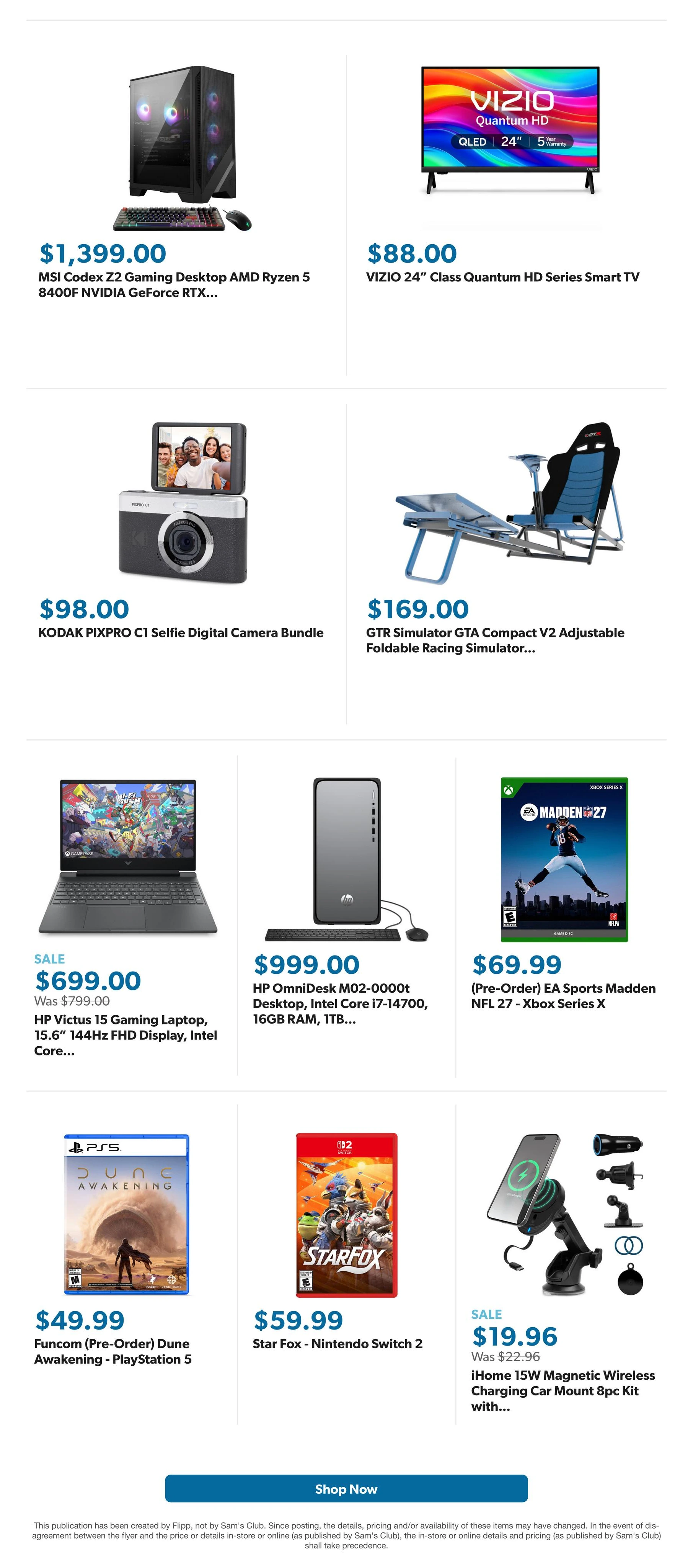 Sam's Club Flyer - Page 11