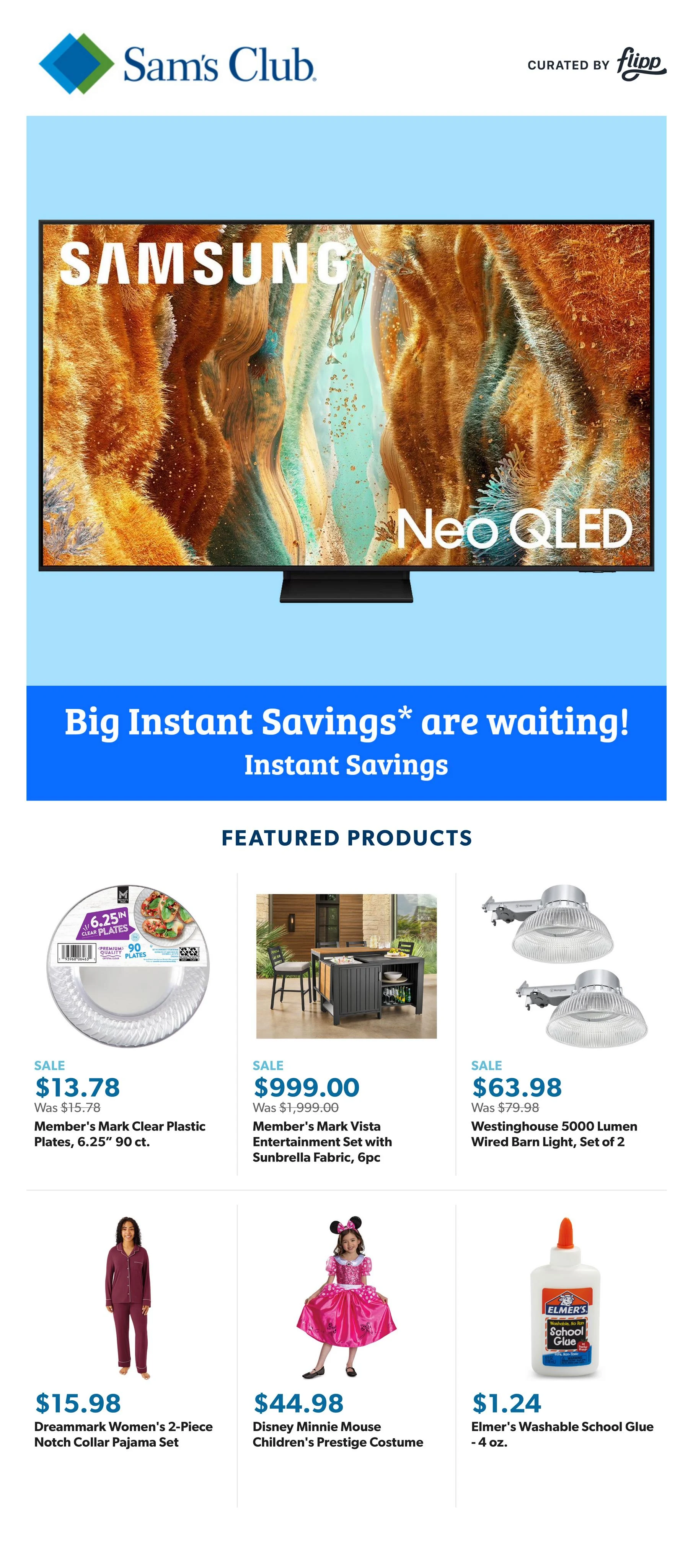Sam's Club Flyer - Page 1