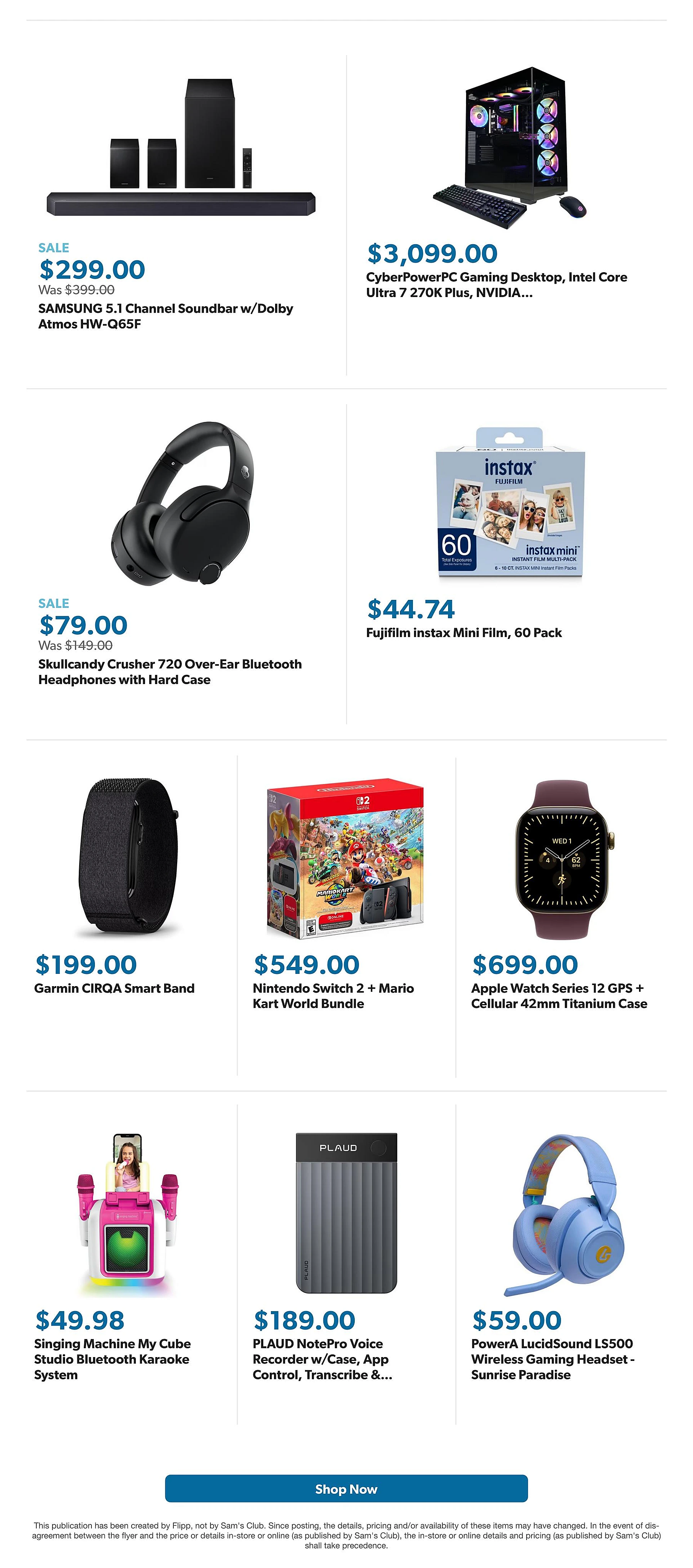 Sam's Club Flyer - Page 5