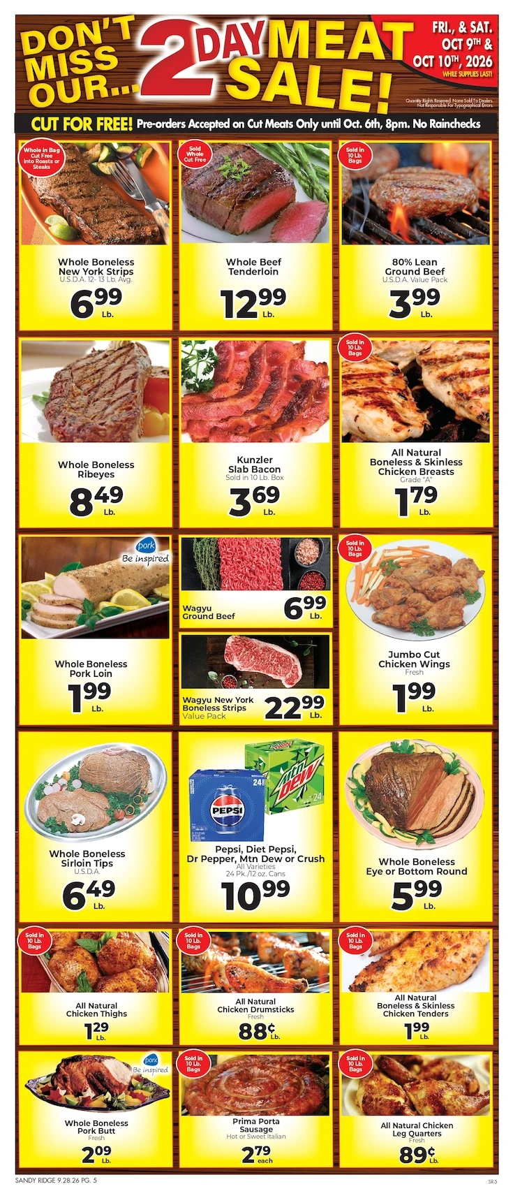 Sandy Ridge Market IGA Weekly Ad - Page 5