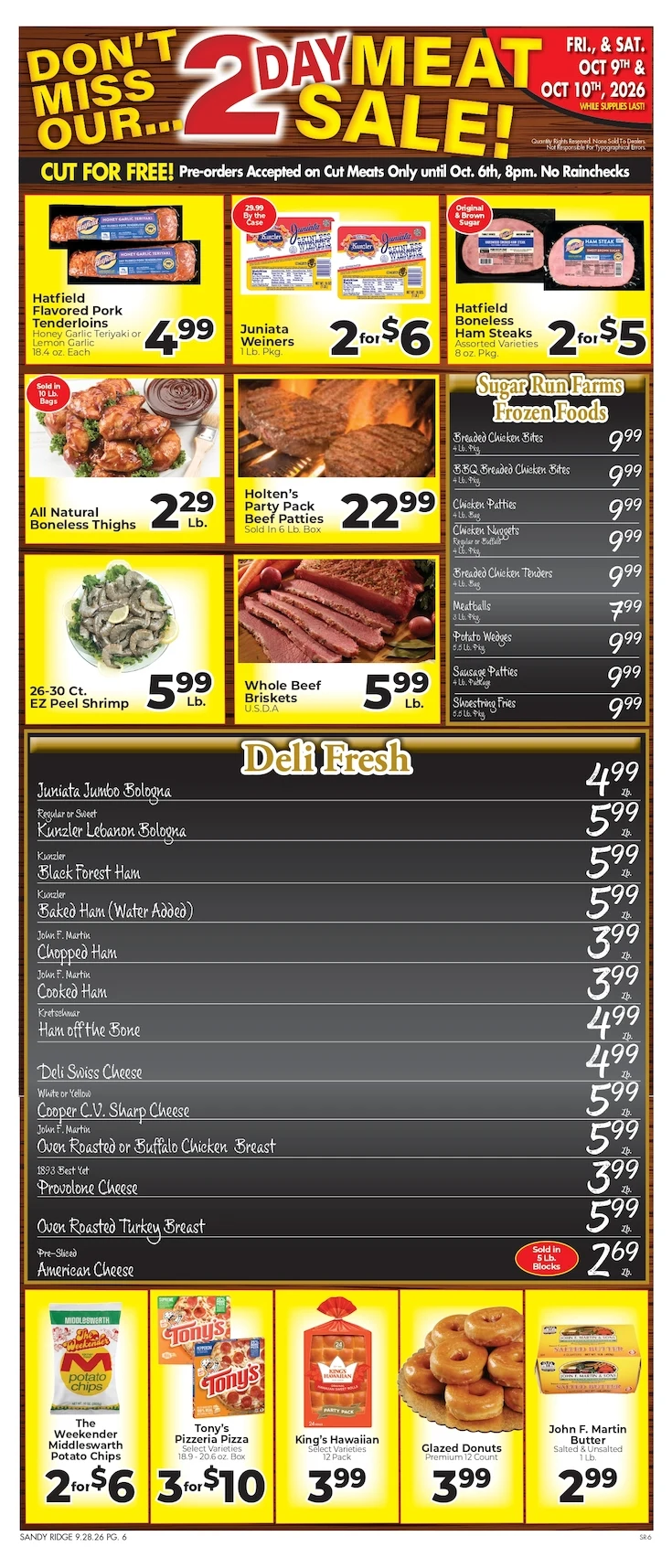 Sandy Ridge Market IGA Weekly Ad - Page 6