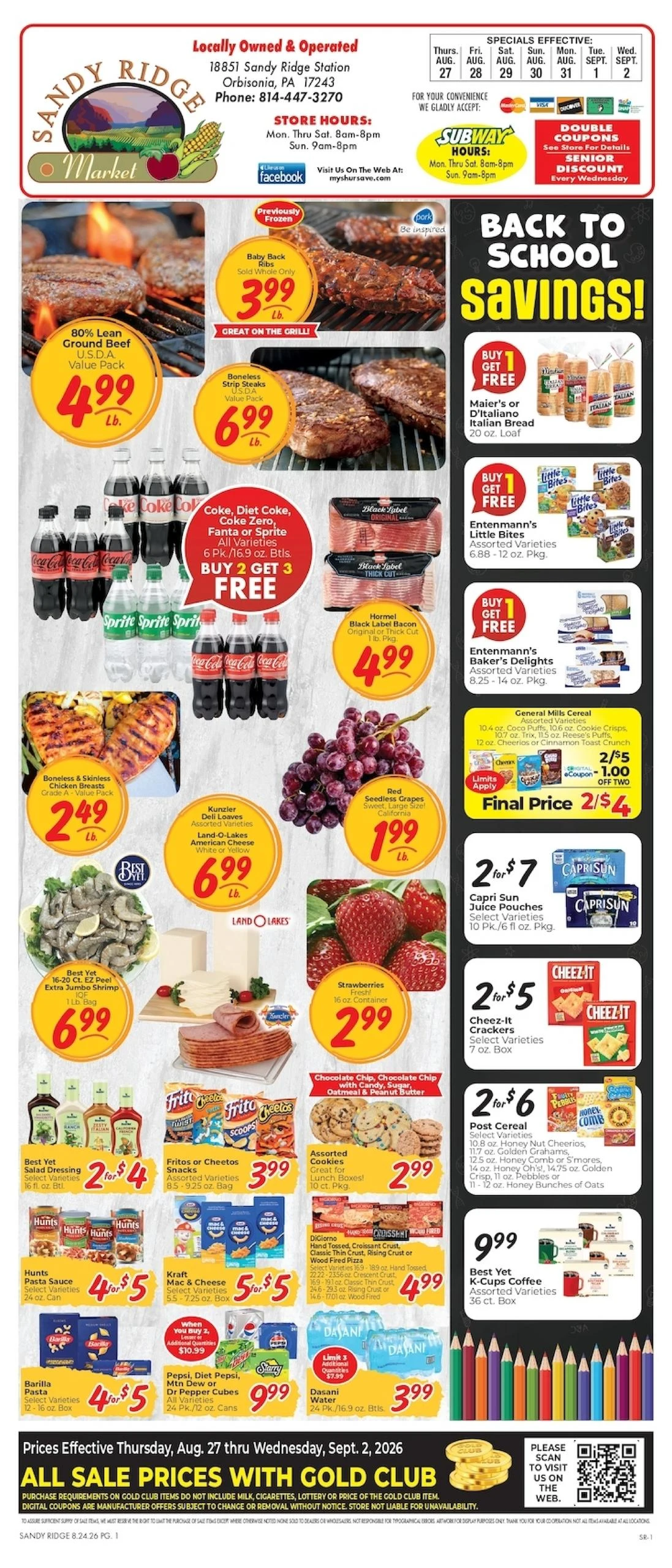Sandy Ridge Market IGA Weekly - Page 1