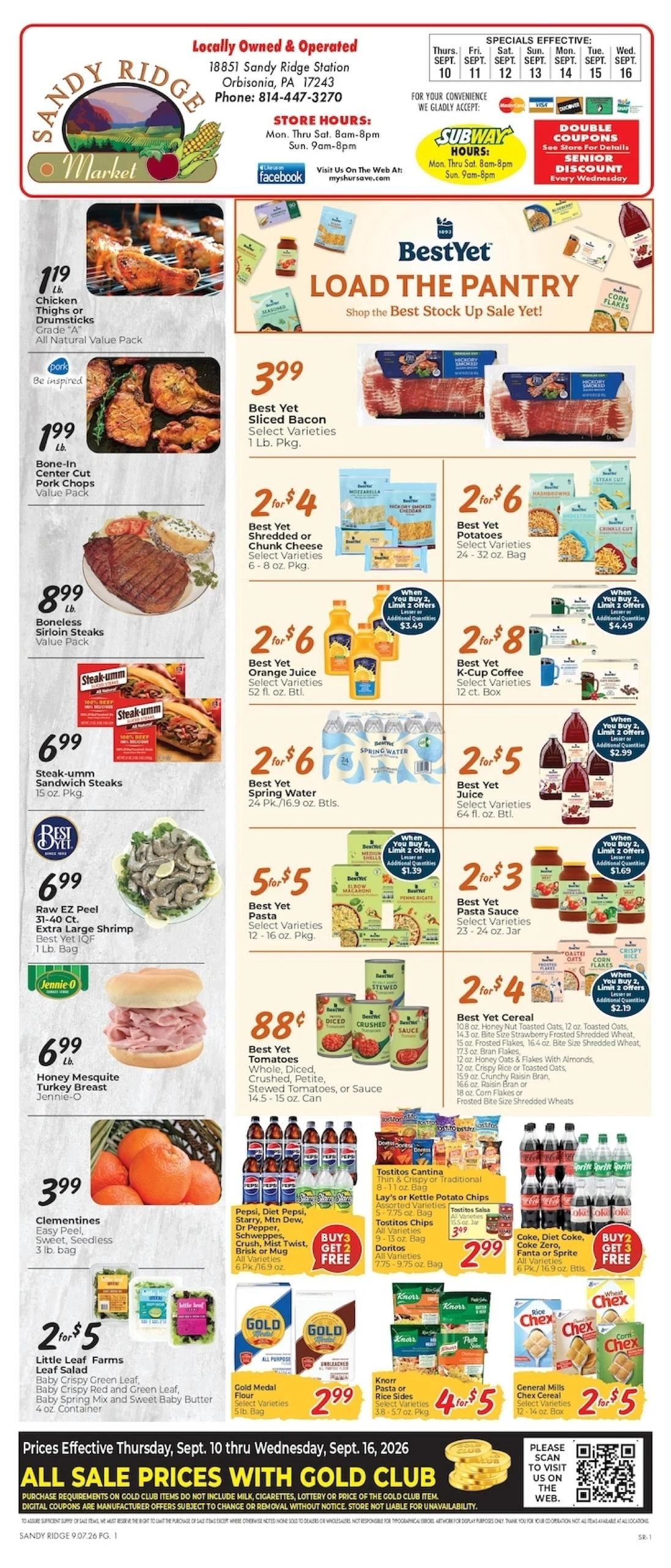 Sandy Ridge Market IGA Weekly - Page 1
