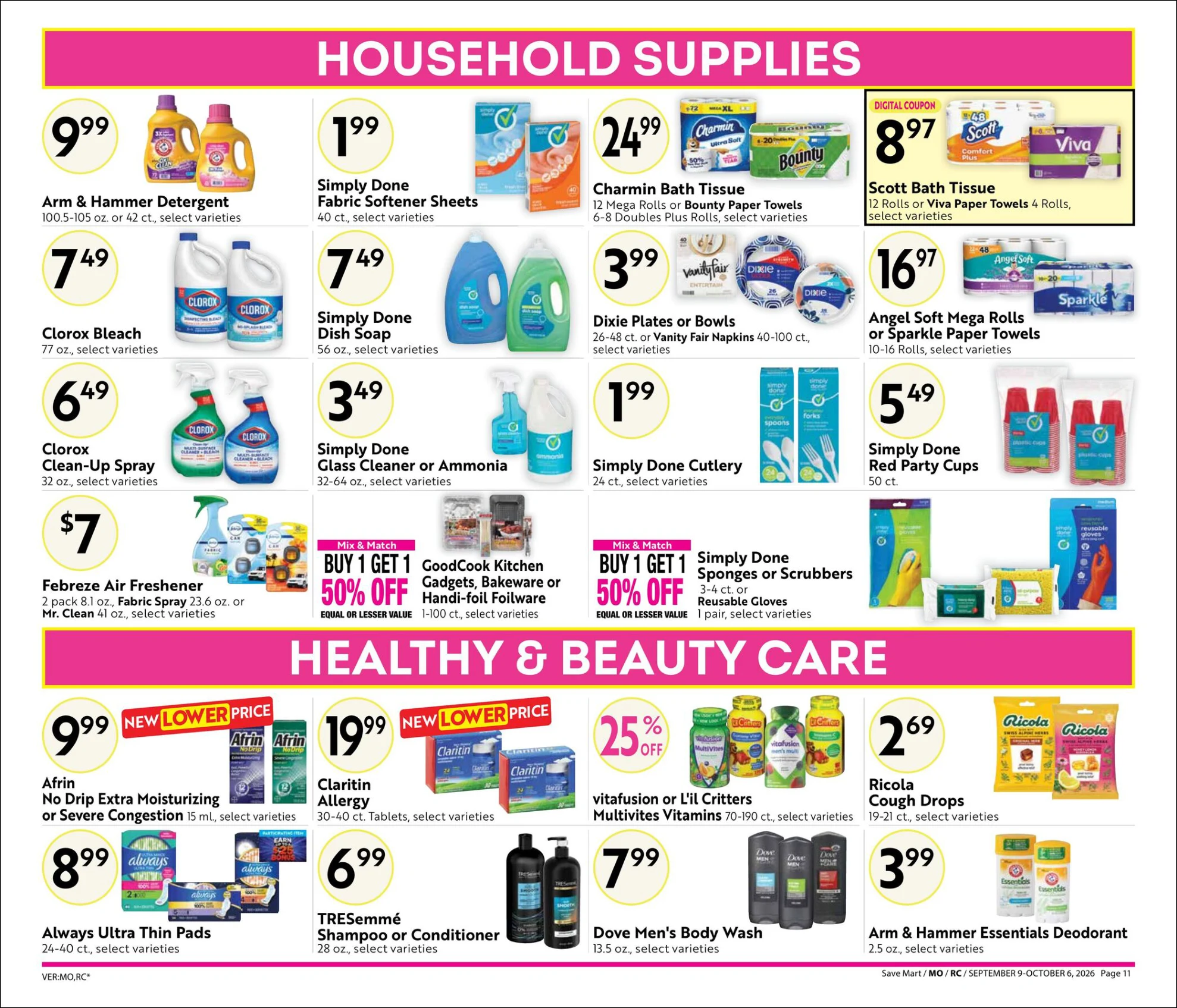 Save Mart Big Monthly Deals - Page 11