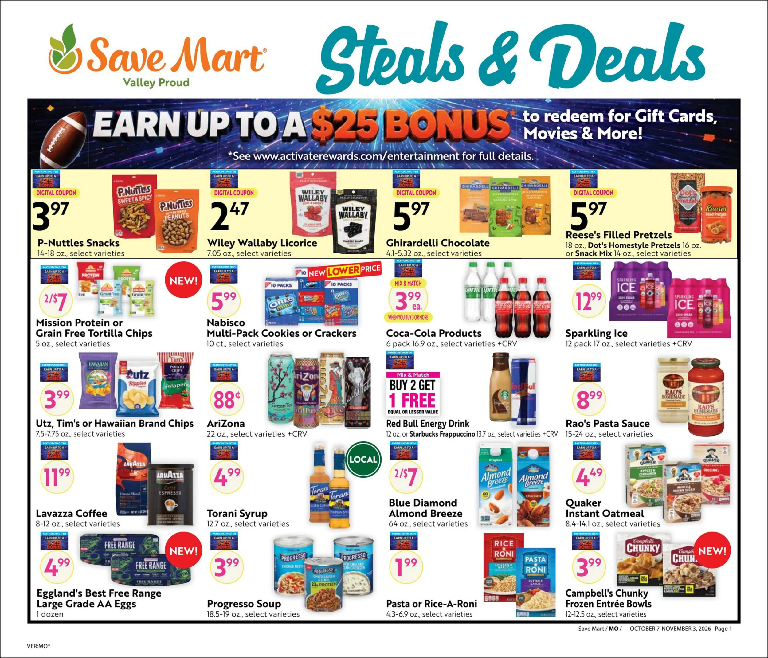Save Mart Big Monthly Savings - Page 1