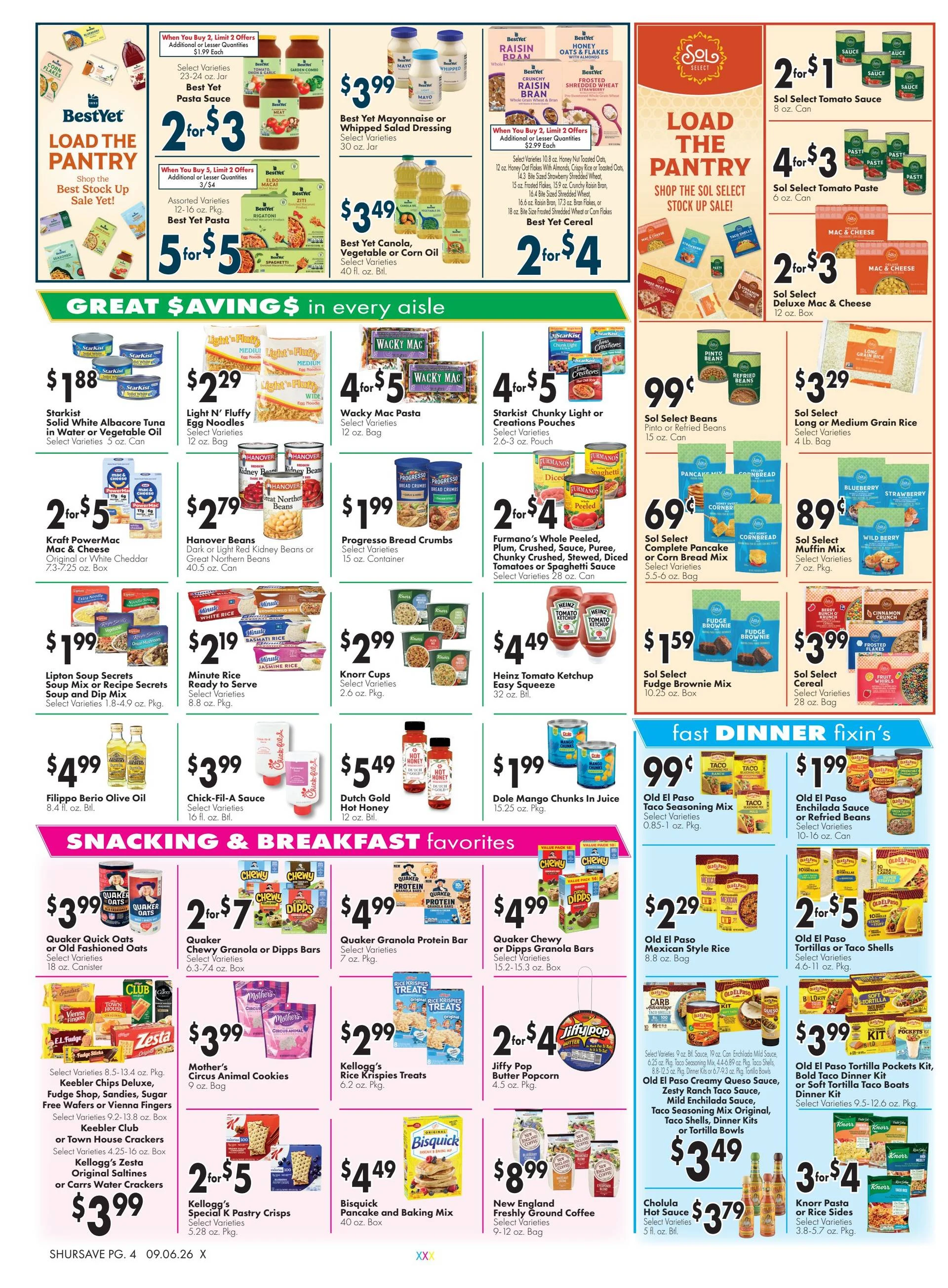 Schiel's Family Market Weekly Ad 9/6/2026 - 9/12/2026 - Page 4