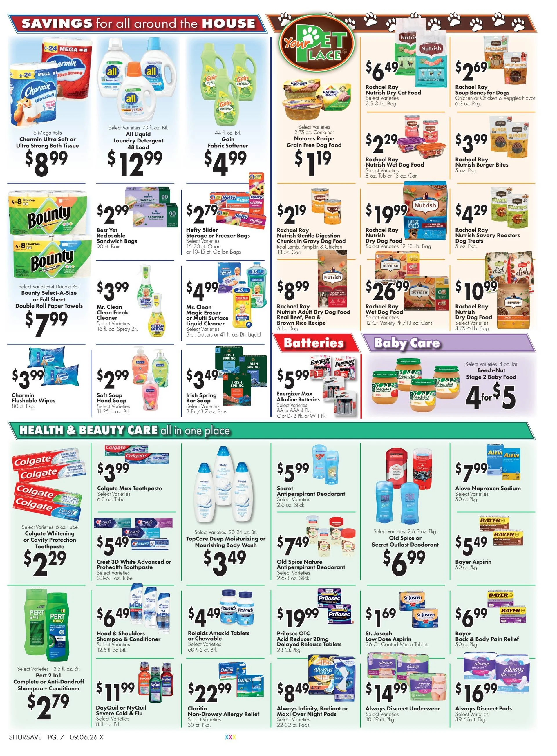 Schiel's Family Market Weekly Ad 9/6/2026 - 9/12/2026 - Page 7
