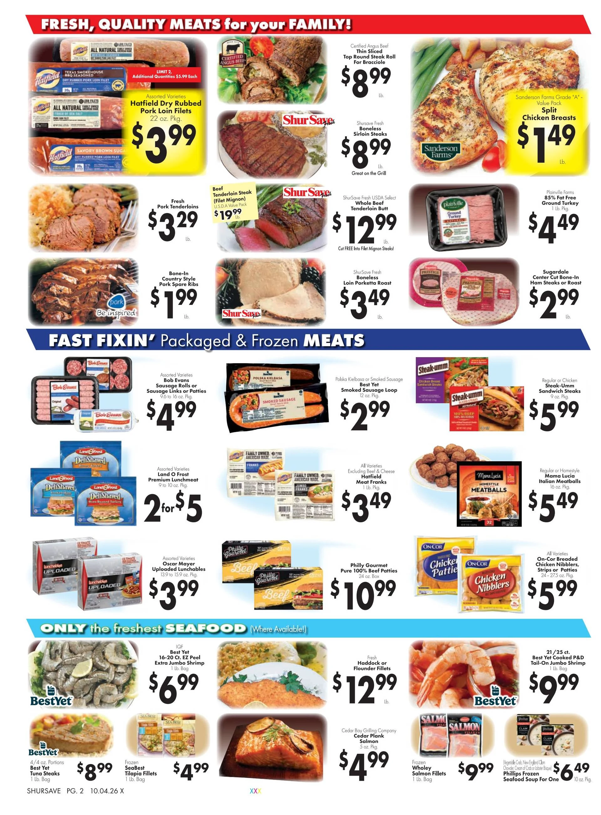 Schiel's Family Market Weekly Ad 10/4/2026 - 10/10/2026 - Page 2