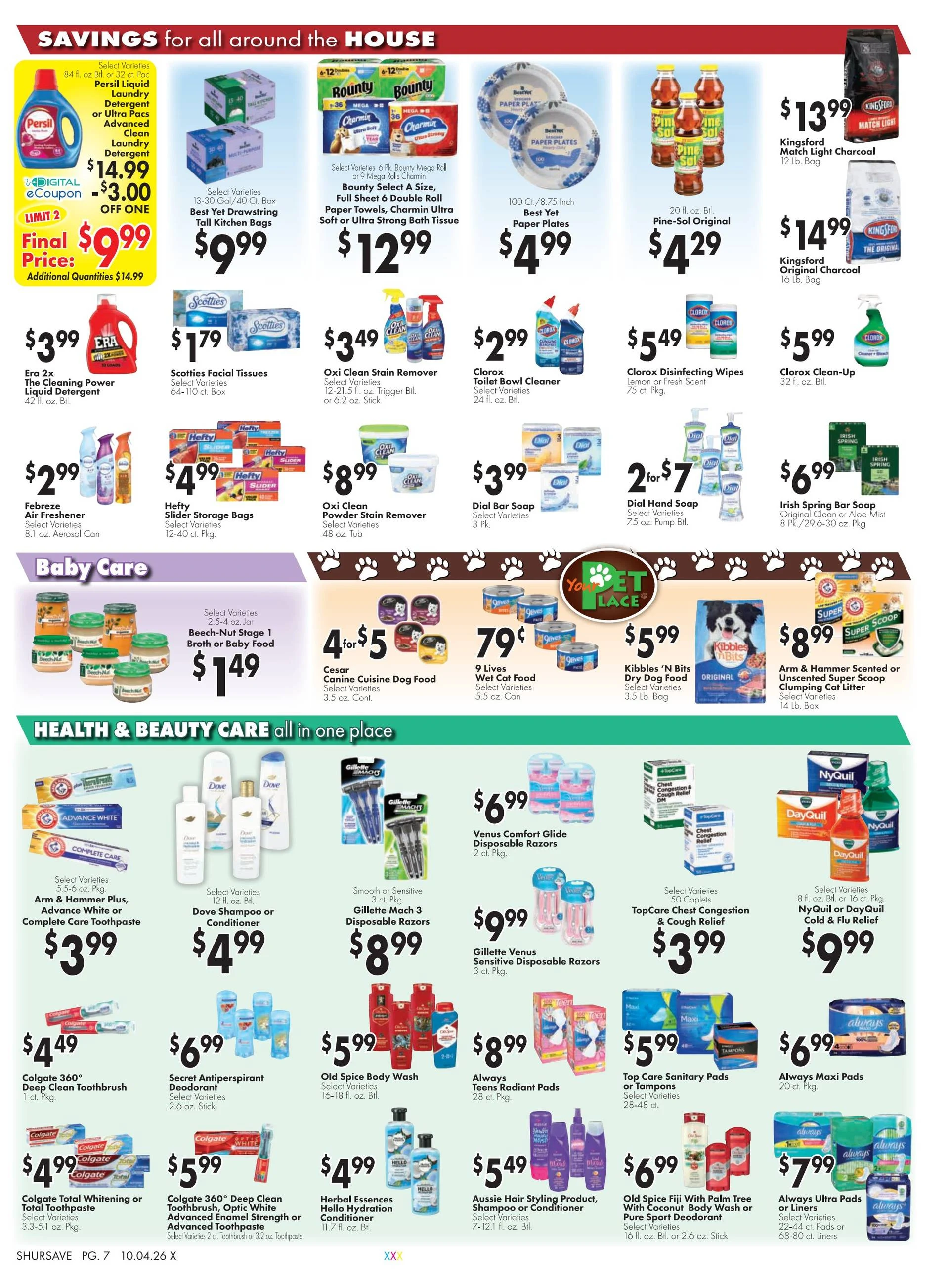 Schiel's Family Market Weekly Ad 10/4/2026 - 10/10/2026 - Page 7
