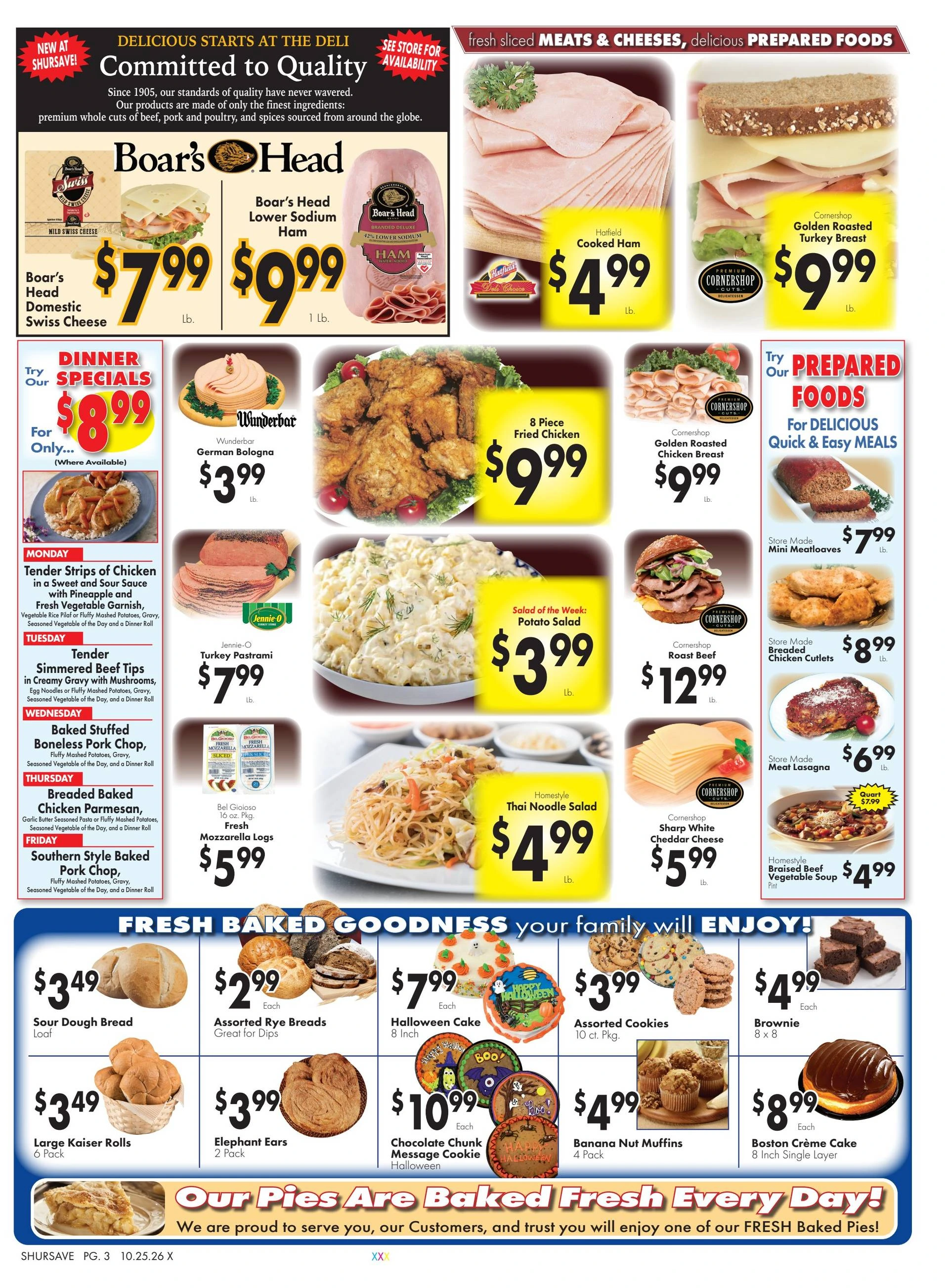 Schiel's Family Market Weekly Ad 10/25/2026 - 10/31/2026 - Page 3