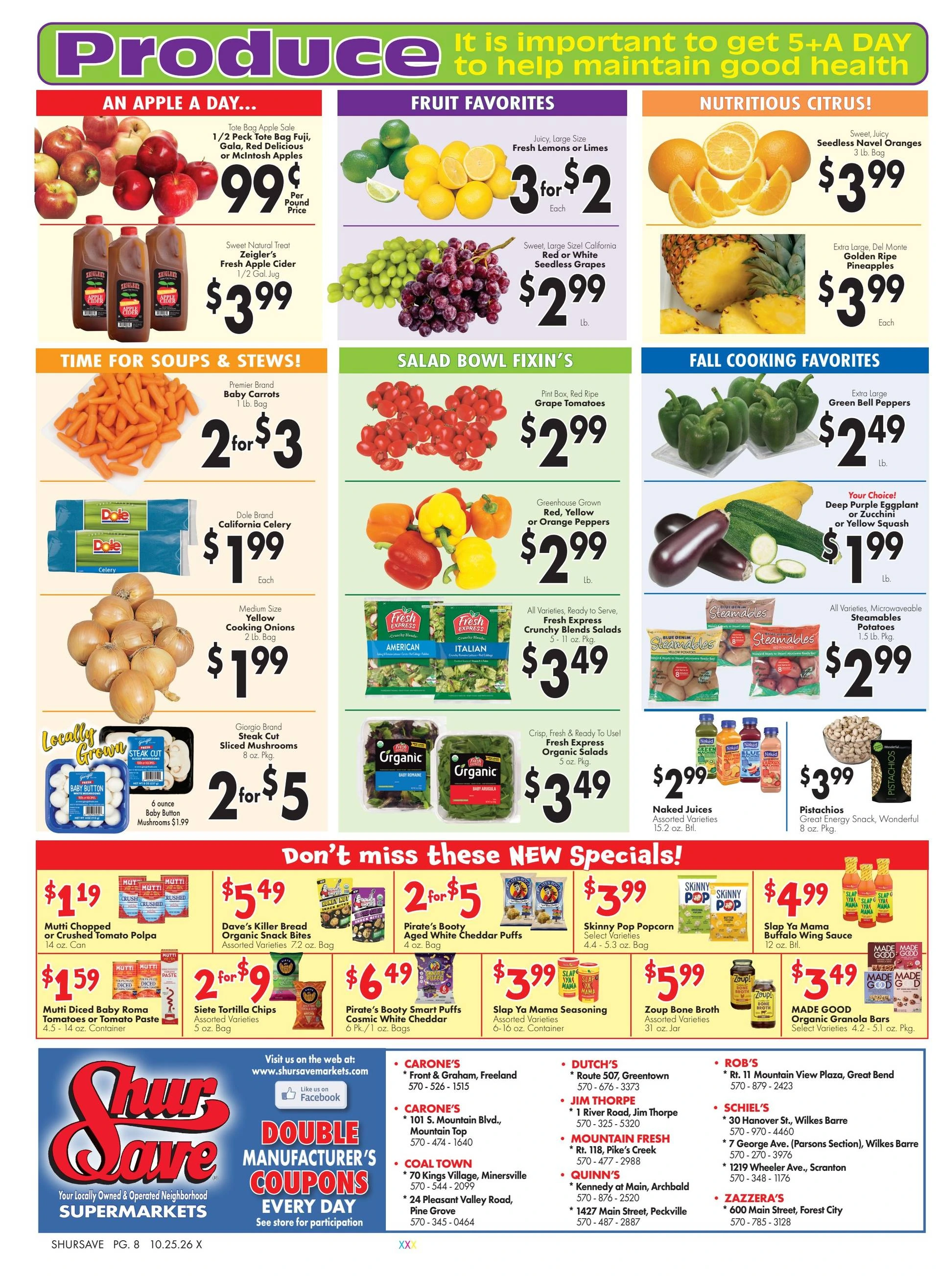 Schiel's Family Market Weekly Ad 10/25/2026 - 10/31/2026 - Page 8