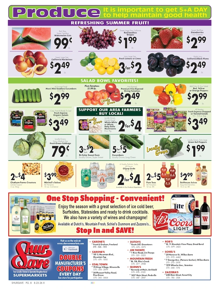 Schiel's Family Markets Schiel's Family Markets - Page 8