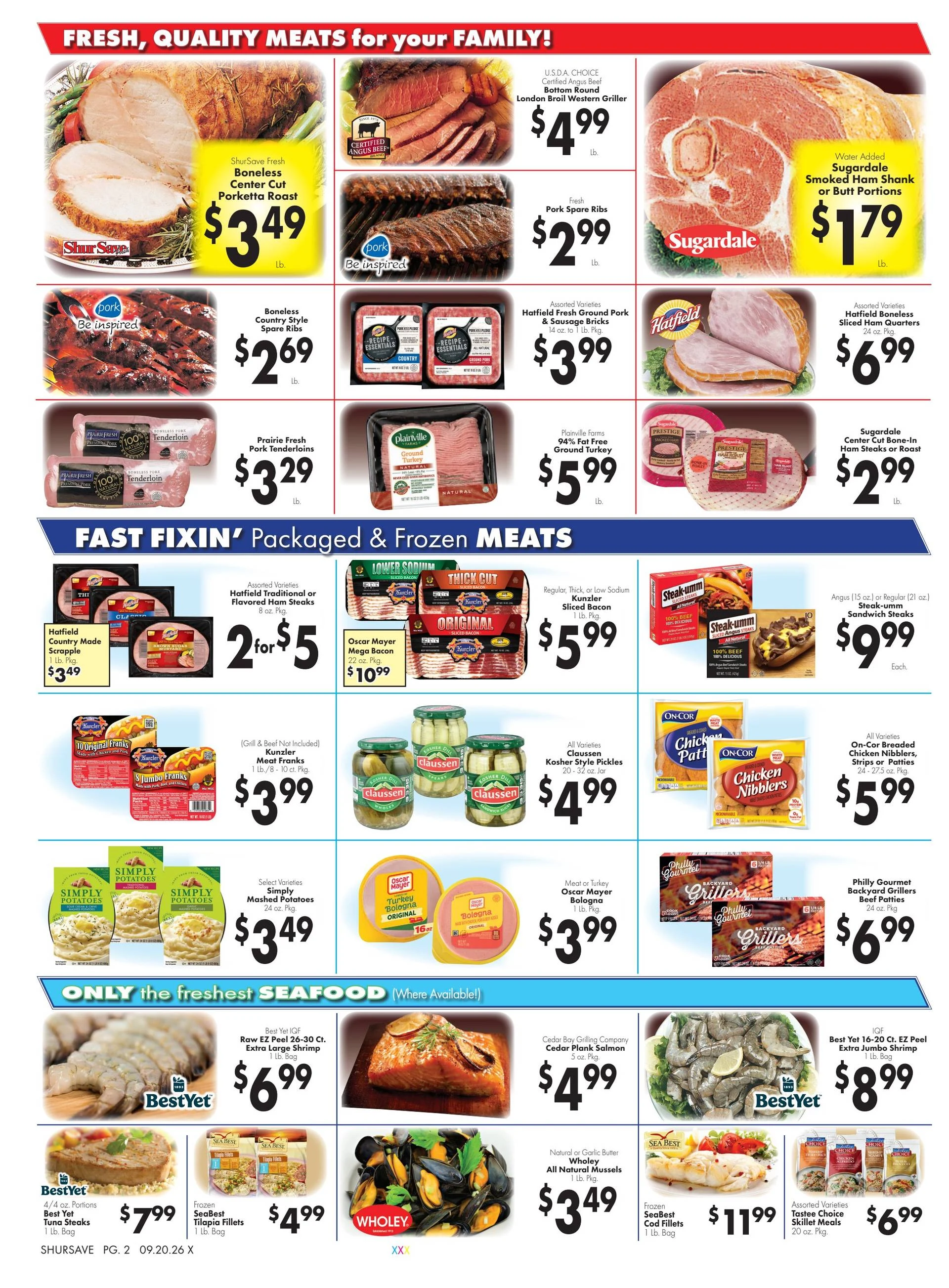Schiel's Family Market Weekly Ad 9/20/2026 - 9/26/2026 - Page 2