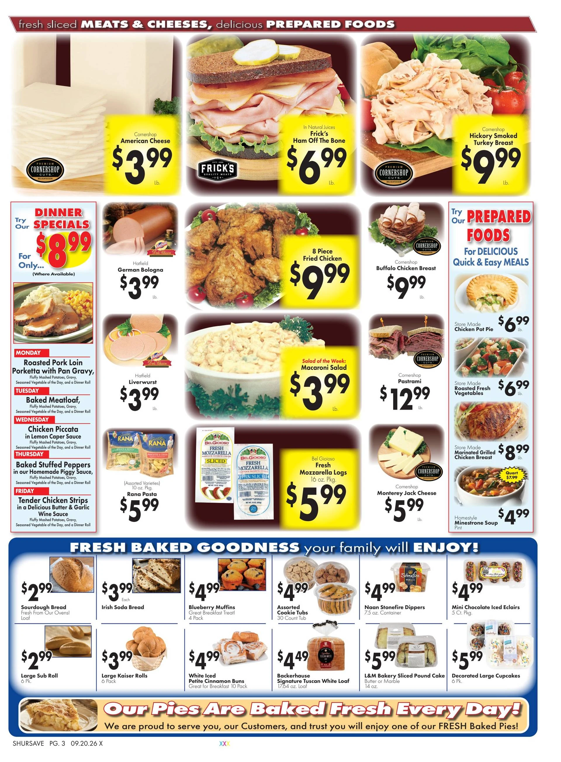 Schiel's Family Market Weekly Ad 9/20/2026 - 9/26/2026 - Page 3