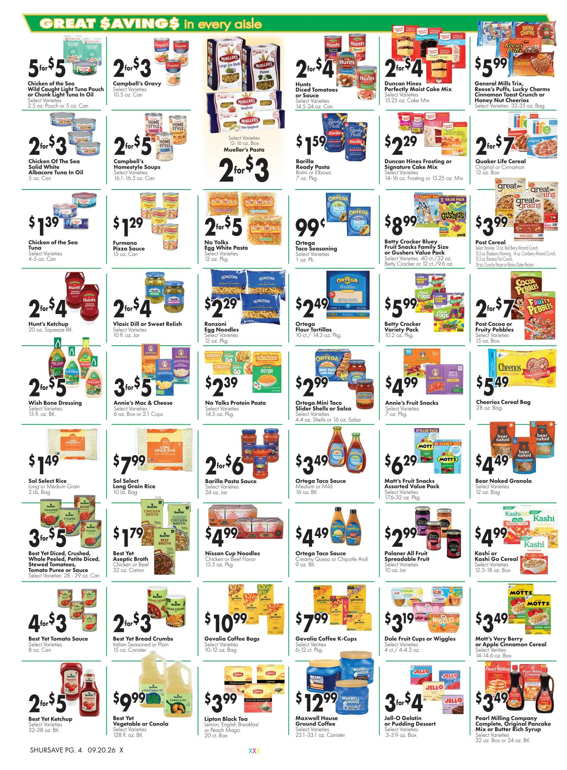 Schiel's Family Market Weekly Ad 9/20/2026 - 9/26/2026 - Page 4