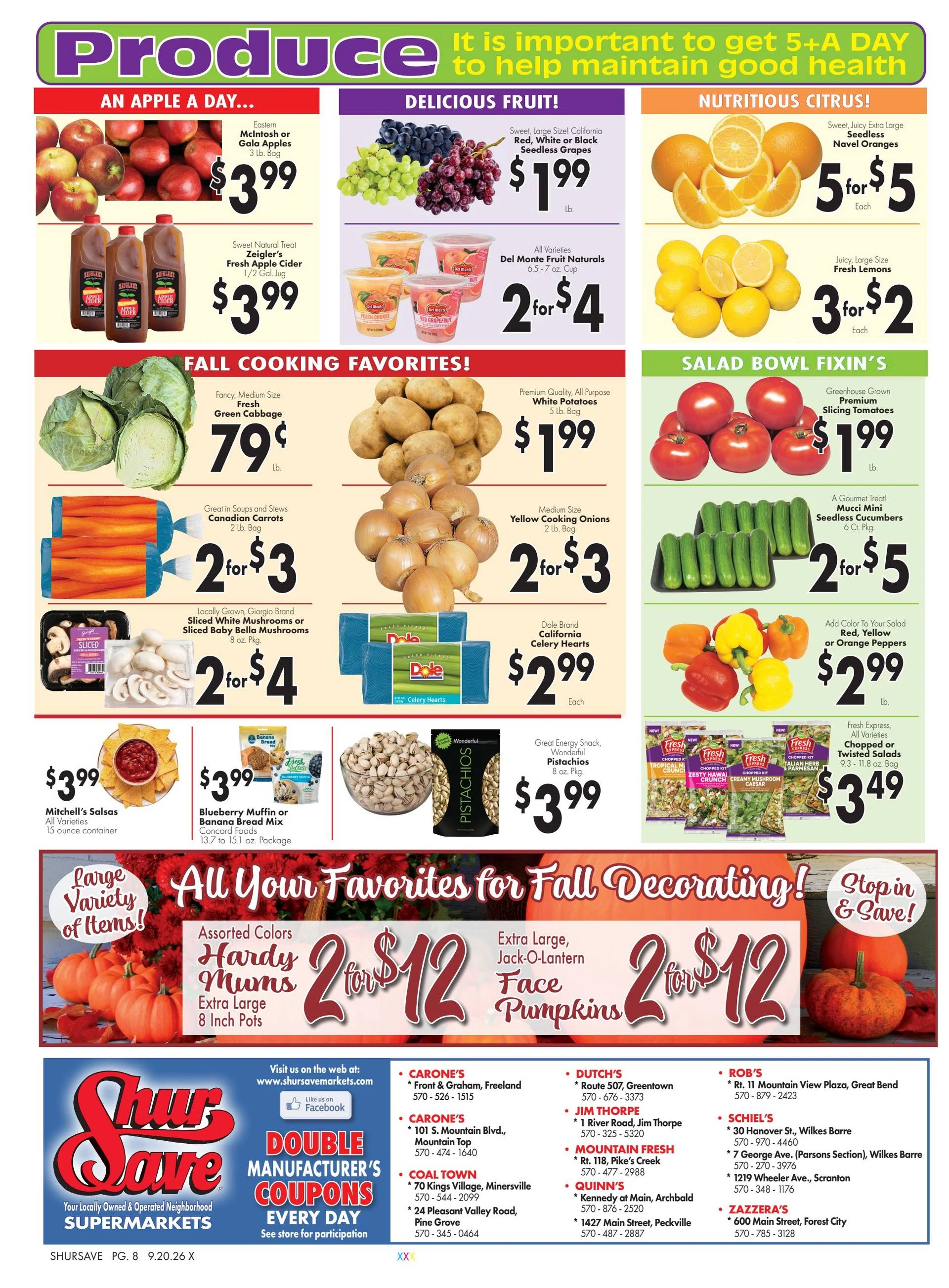 Schiel's Family Market Weekly Ad 9/20/2026 - 9/26/2026 - Page 8