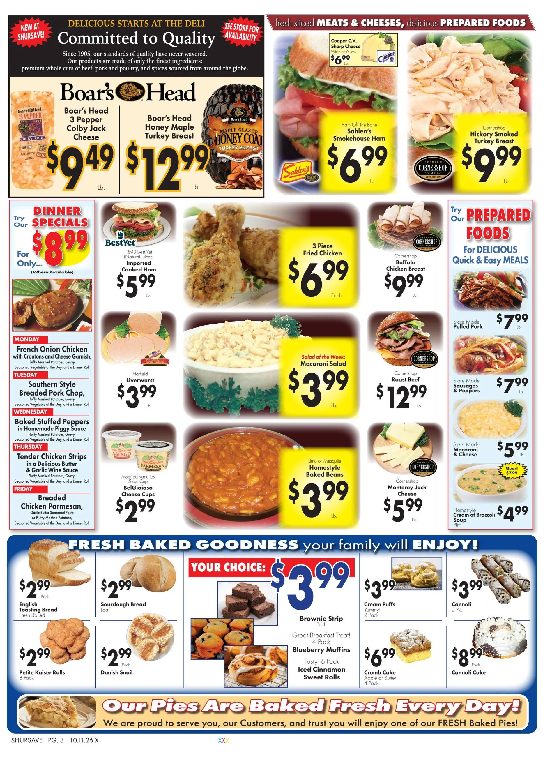 Schiel's Family Market Weekly Ad 10/11/2026 - 10/17/2026 - Page 3