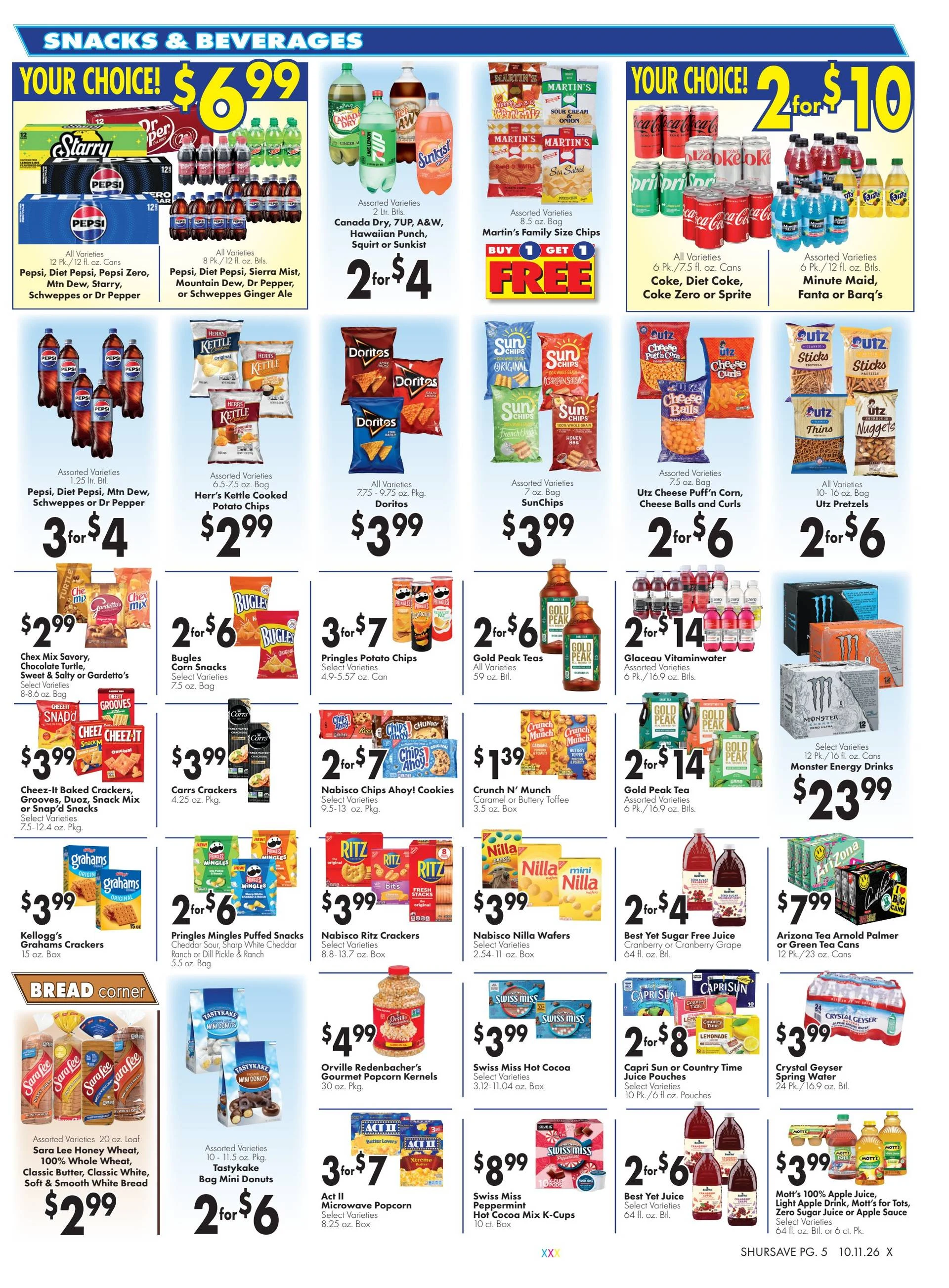Schiel's Family Market Weekly Ad 10/11/2026 - 10/17/2026 - Page 5