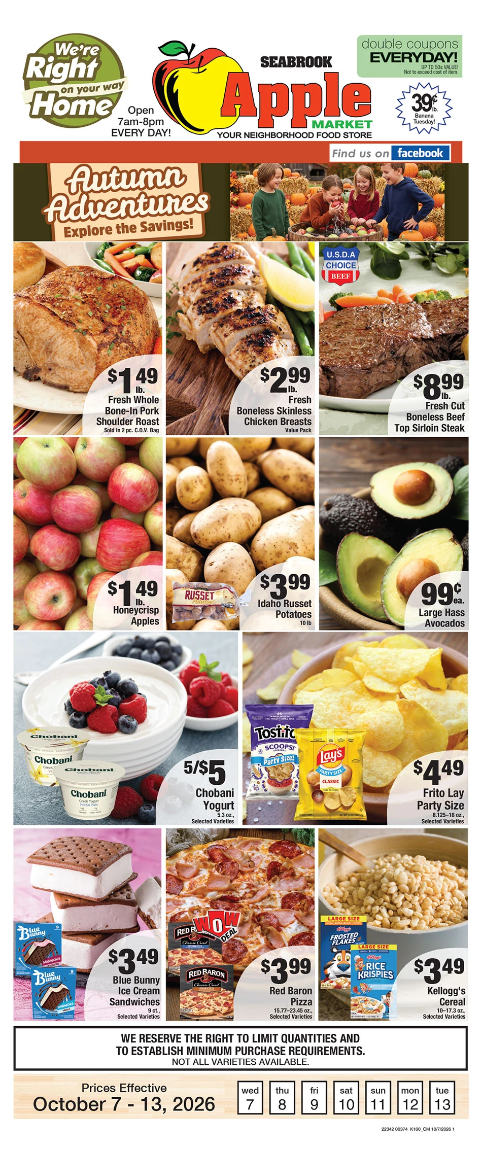 Seabrook Apple Market Weekly Specials - Page 1