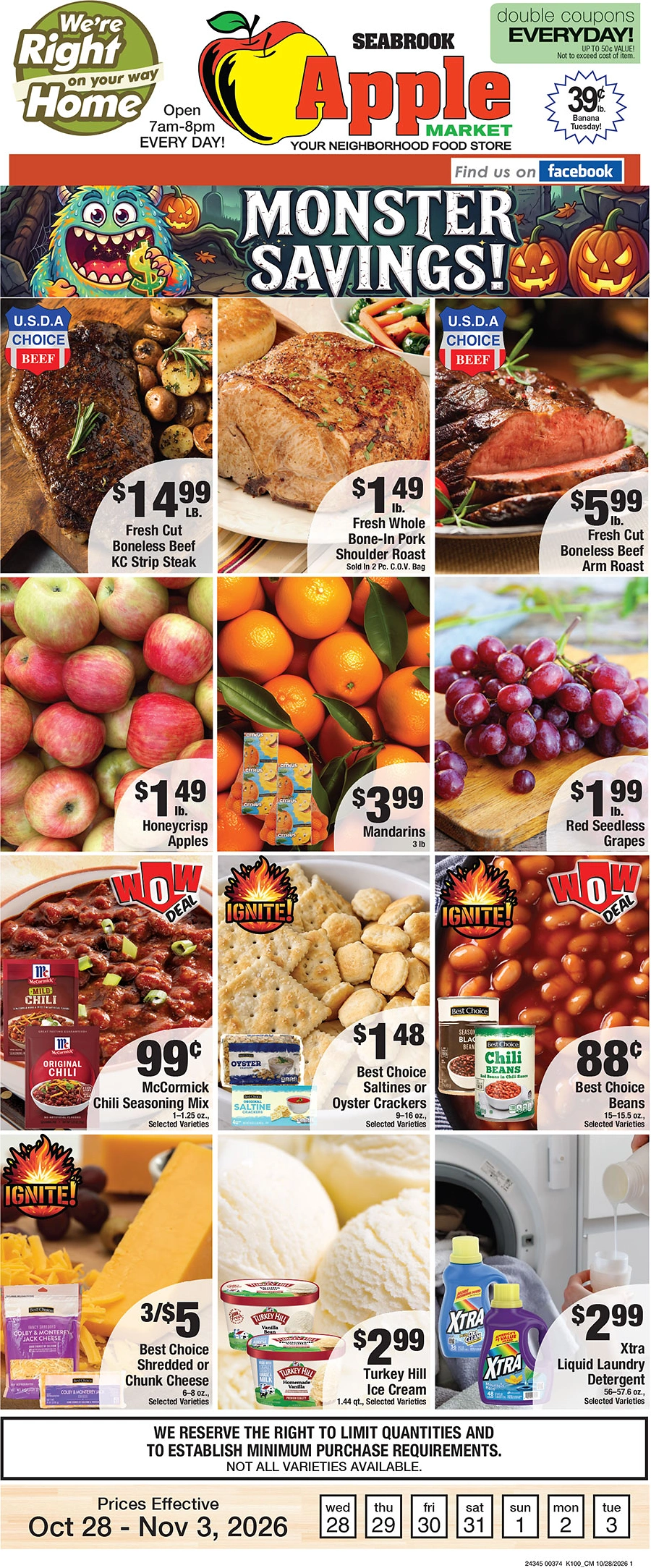 Seabrook Apple Market Weekly Specials - Page 1