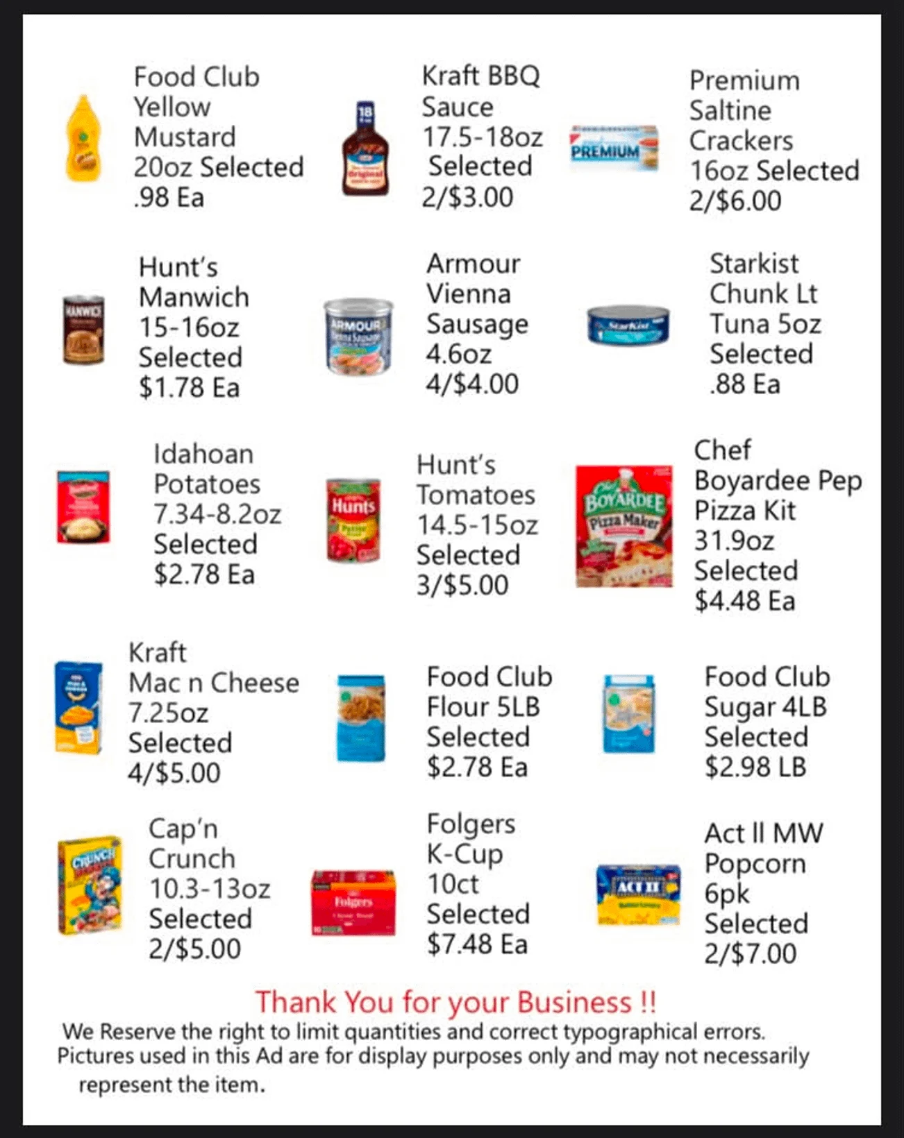 Seagrove Weekly Ad - Page 2