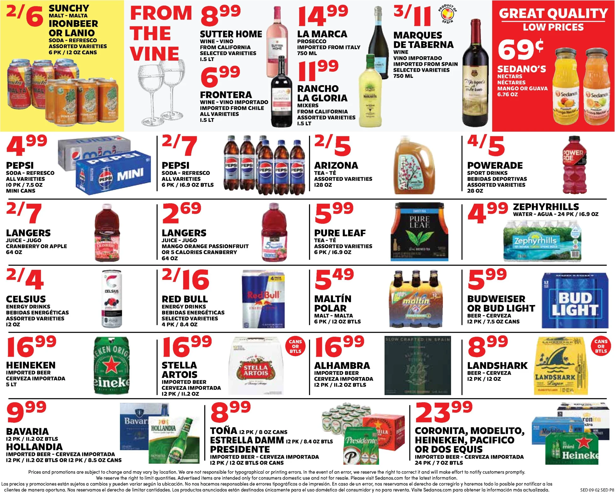 Sedanos Current Ad - Page 8