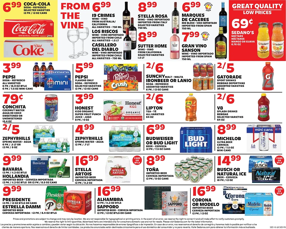 Sedanos Current Ad - Page 8