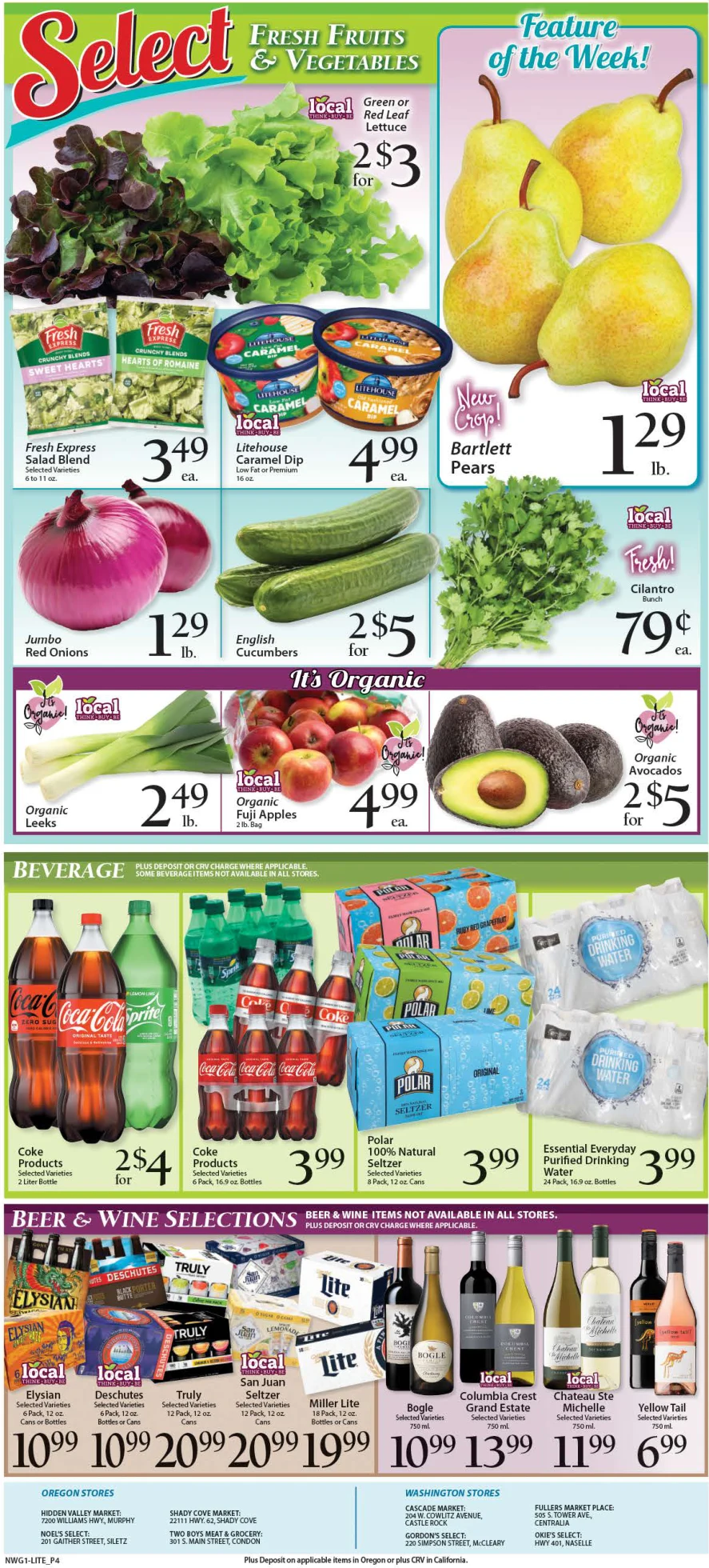 Shady Cove Market Shady Cove Market Weekly Ad - Page 4