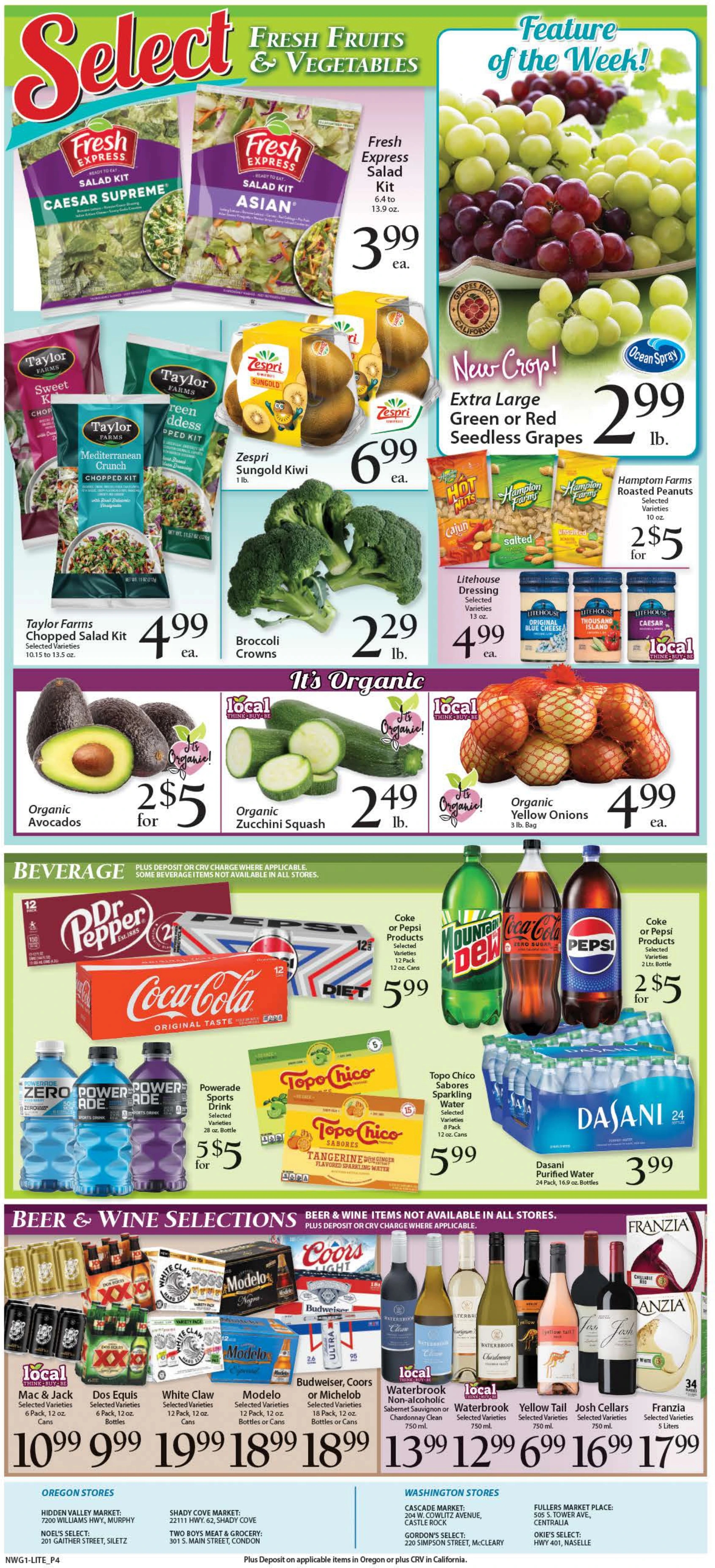 Shady Cove Market Shady Cove Market Weekly Ad - Page 4