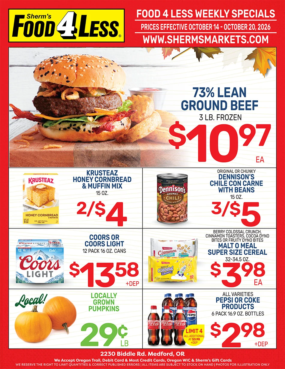 Sherm's Markets Weekly Specials - Page 1
