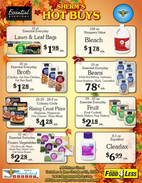 October Hot Buys