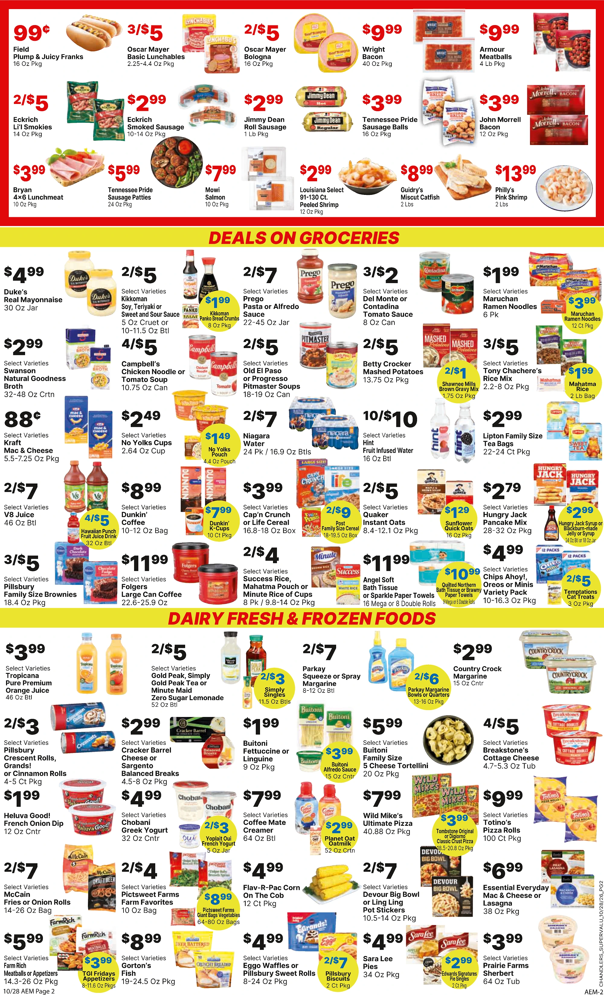 Shop Chandlers Weekly Ad (Supervalu) - Page 2