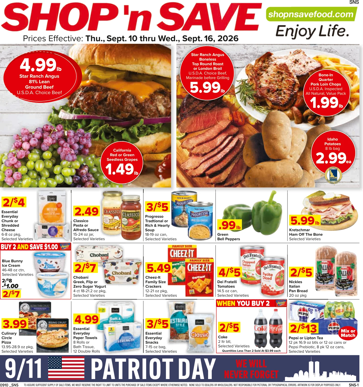 SHOP 'n SAVE - Ambridge / Carmichaels Group Weekly Specials - Page 1