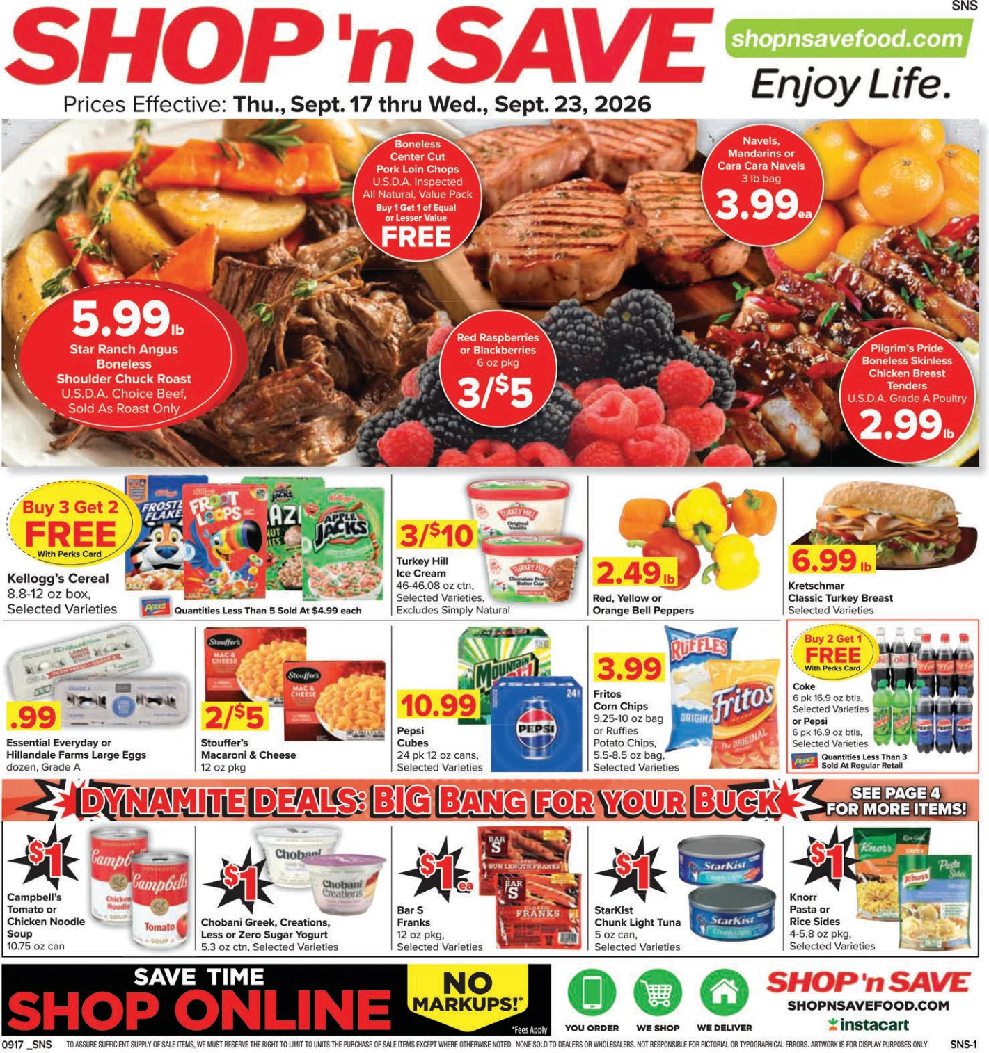 SHOP 'n SAVE - Ambridge / Carmichaels Group Weekly Specials - Page 1