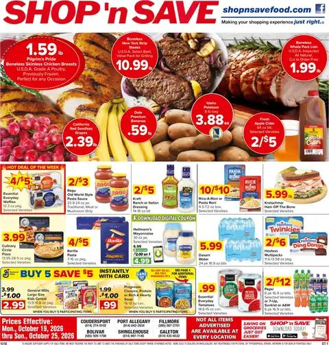 Weekly Specials